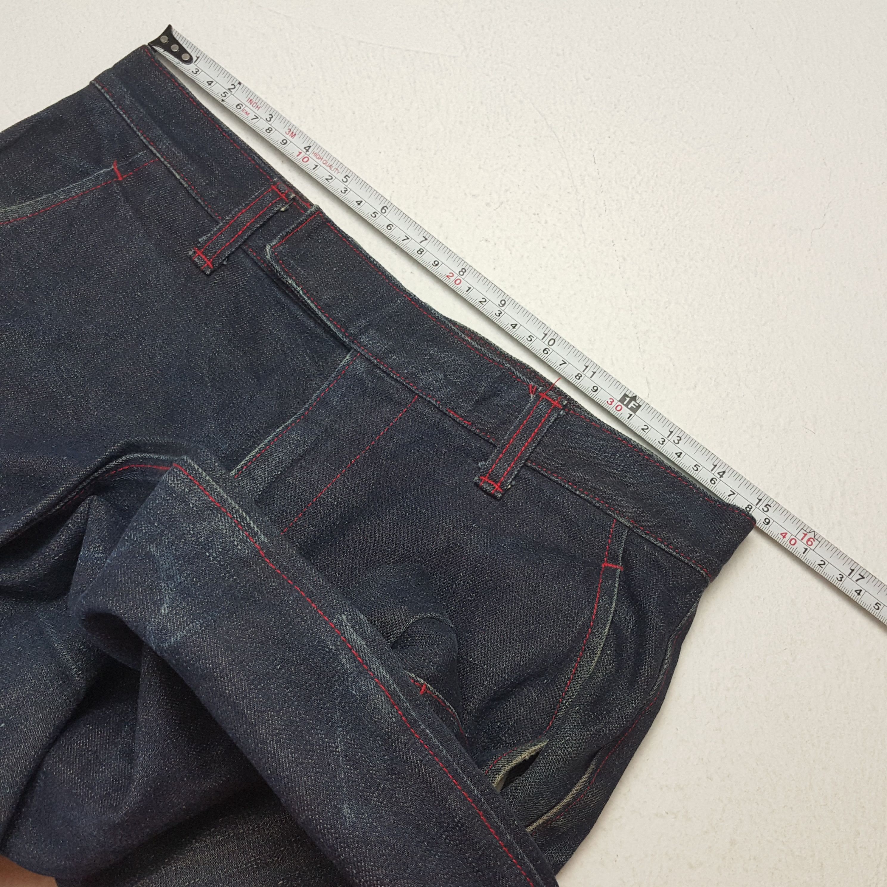 Japanese Brand × PPFM × Vintage Vintage PPFM Japanese Brand Rare Pocket Denim Trousers Pants Size US 30 / EU 46 - 7 Thumbnail