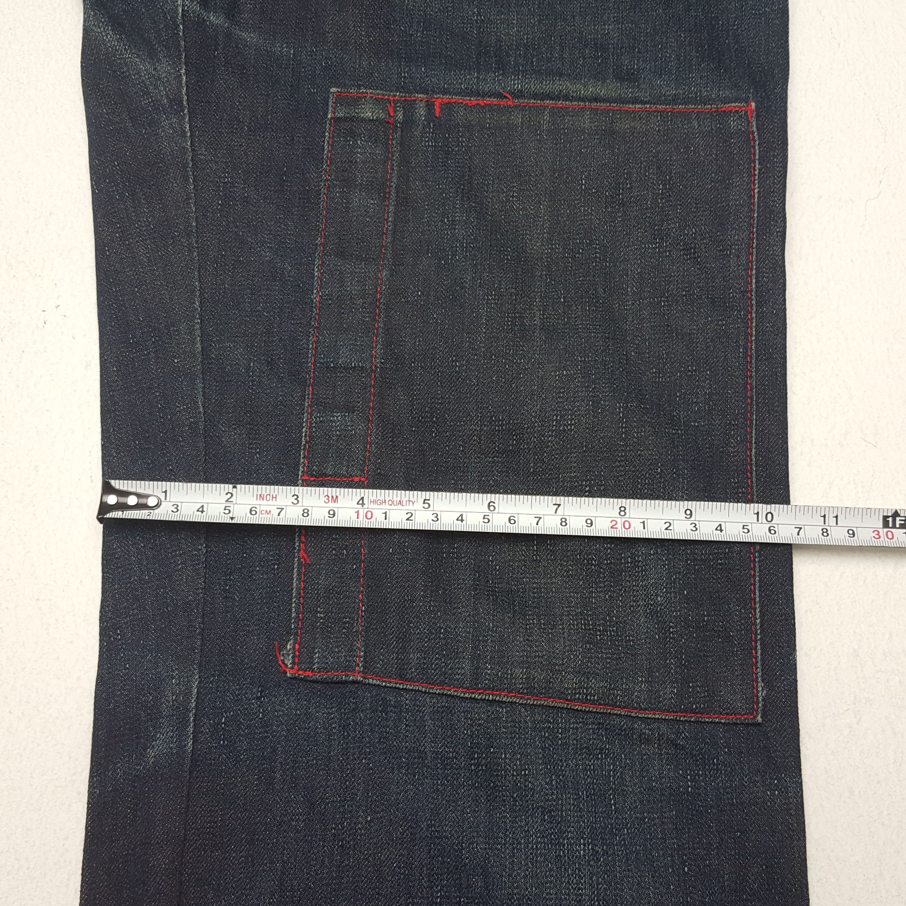 Japanese Brand × PPFM × Vintage Vintage PPFM Japanese Brand Rare Pocket Denim Trousers Pants Size US 30 / EU 46 - 10 Thumbnail