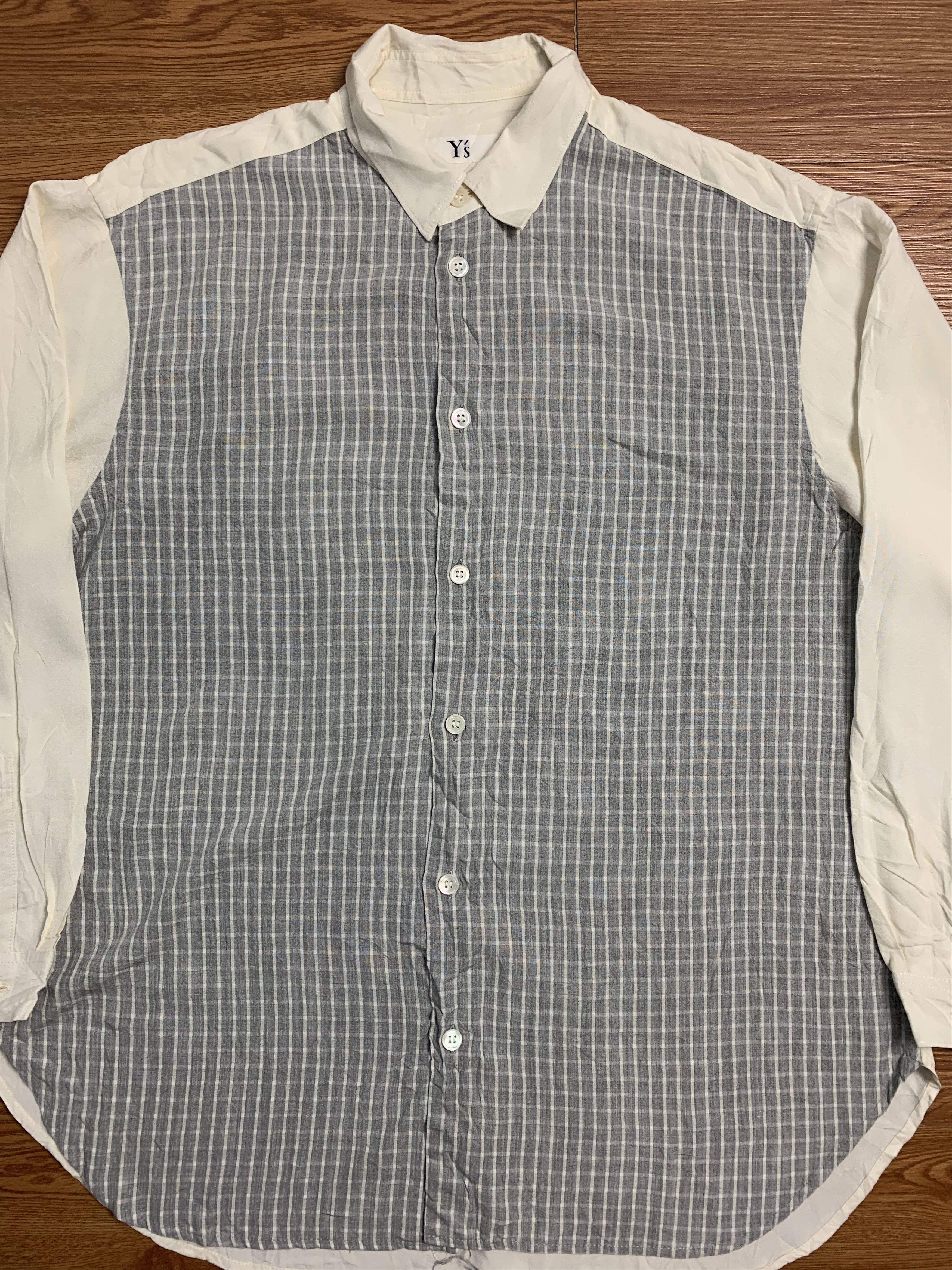 Yohji Yamamoto Yohji Yamamoto Rayon Longsleeve Shirt Size US L / EU 52-54 / 3 - 3 Thumbnail
