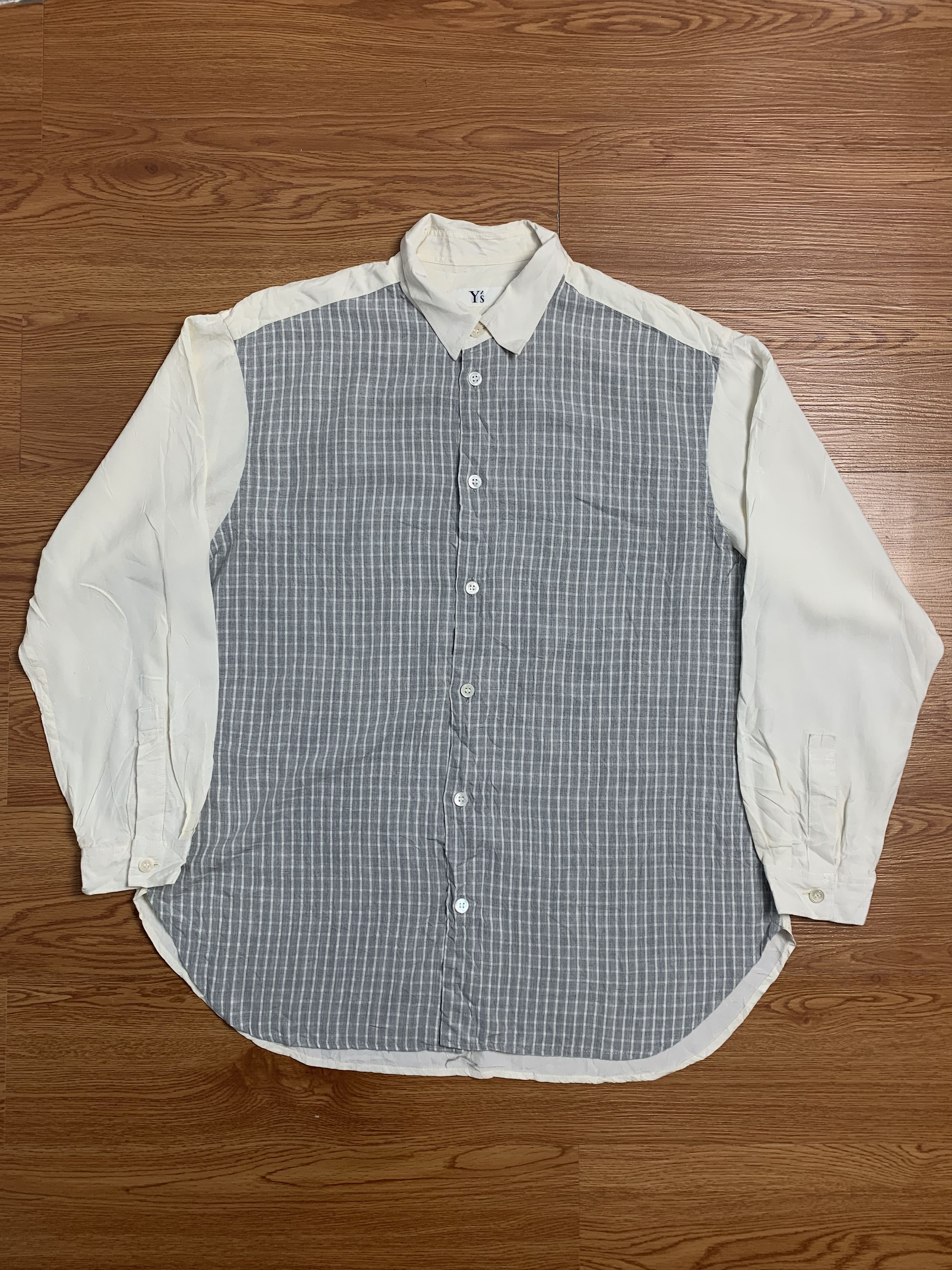 Yohji Yamamoto Yohji Yamamoto Rayon Longsleeve Shirt Size US L / EU 52-54 / 3 - 1 Thumbnail