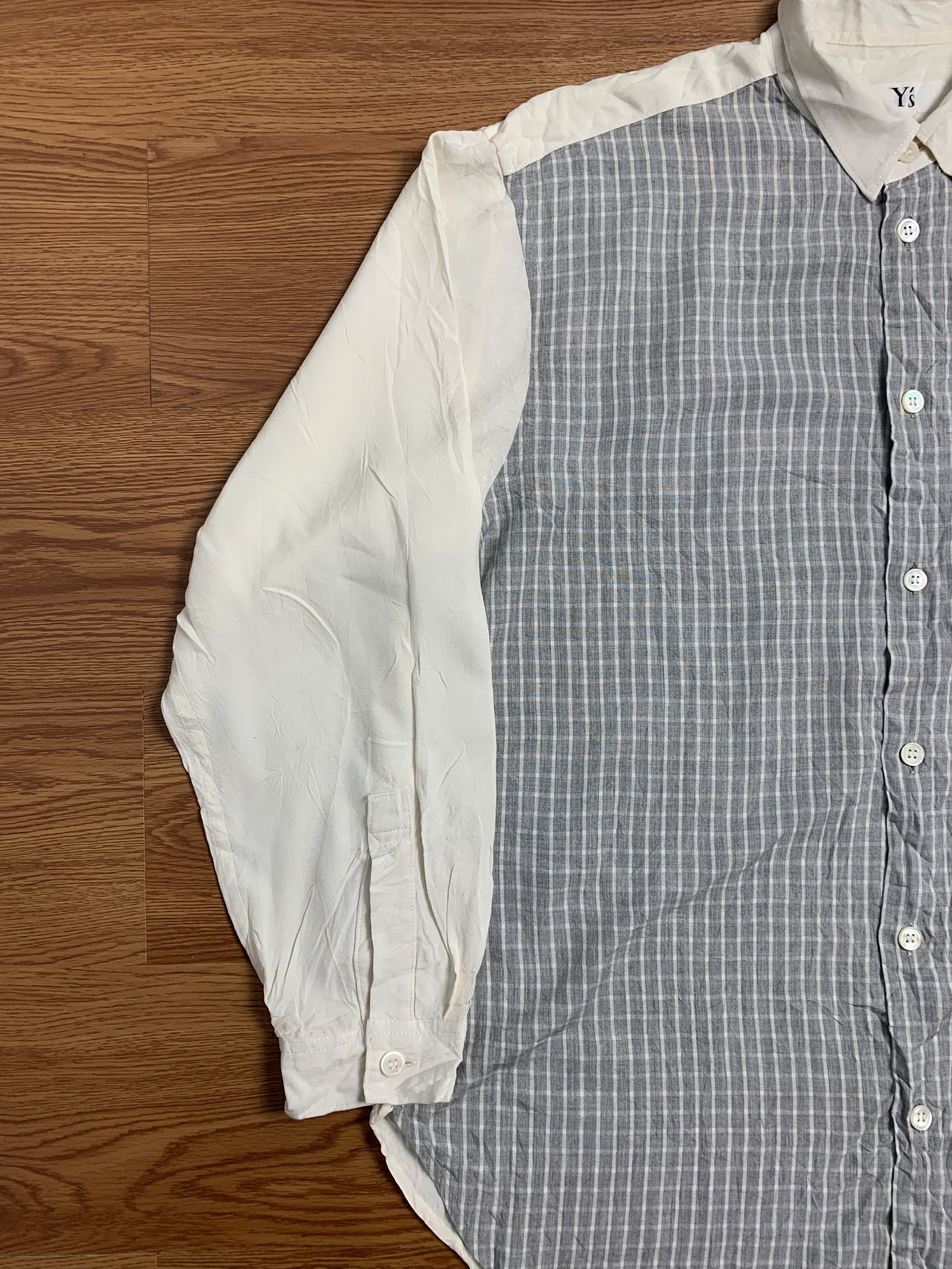 Yohji Yamamoto Yohji Yamamoto Rayon Longsleeve Shirt Size US L / EU 52-54 / 3 - 2 Thumbnail