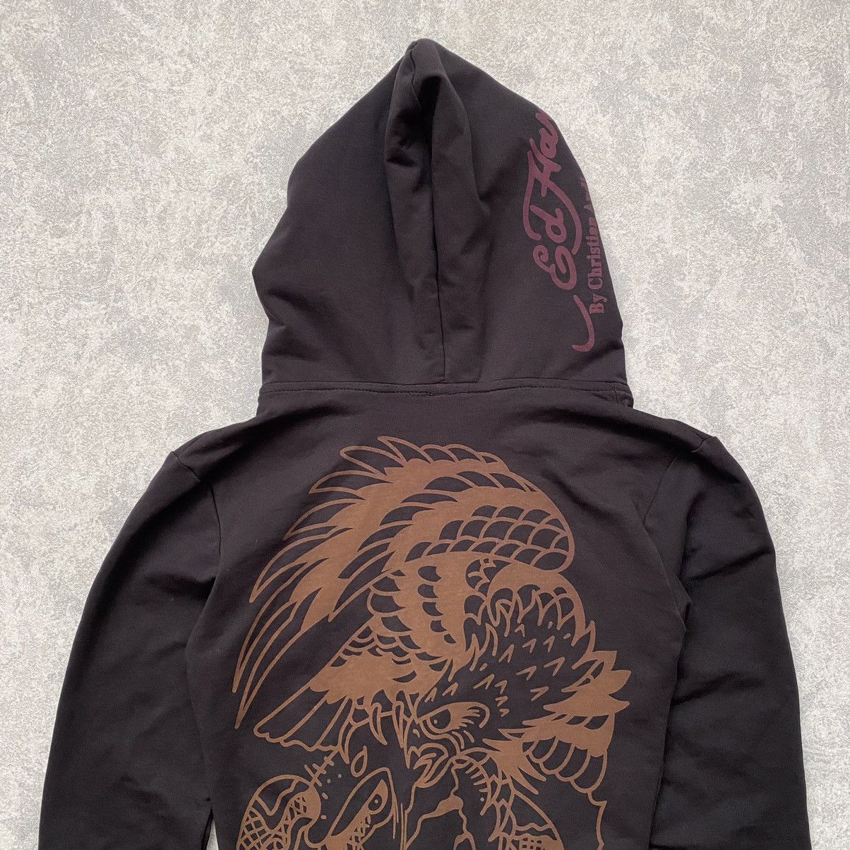 Ed Hardy Vintage Ed Hardy by Christian Audigier Dress (Midi Hoodie) Size M / US 6-8 / IT 42-44 - 12 Thumbnail