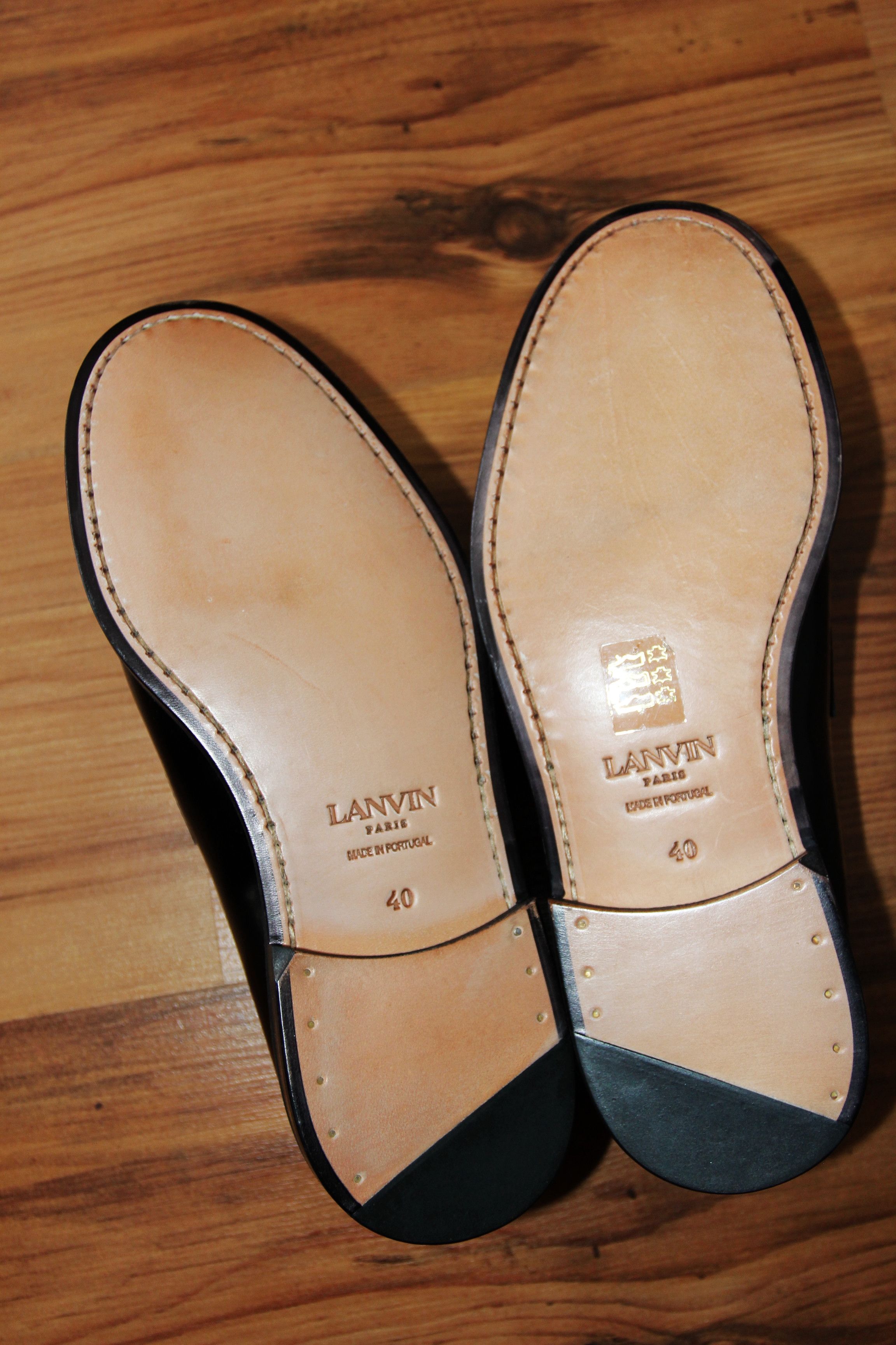 Lanvin BNWT AW20 LANVIN SWAN LOAFERS IN BRUSHED LEATHER 40 Size US 7 / EU 40 - 5 Thumbnail