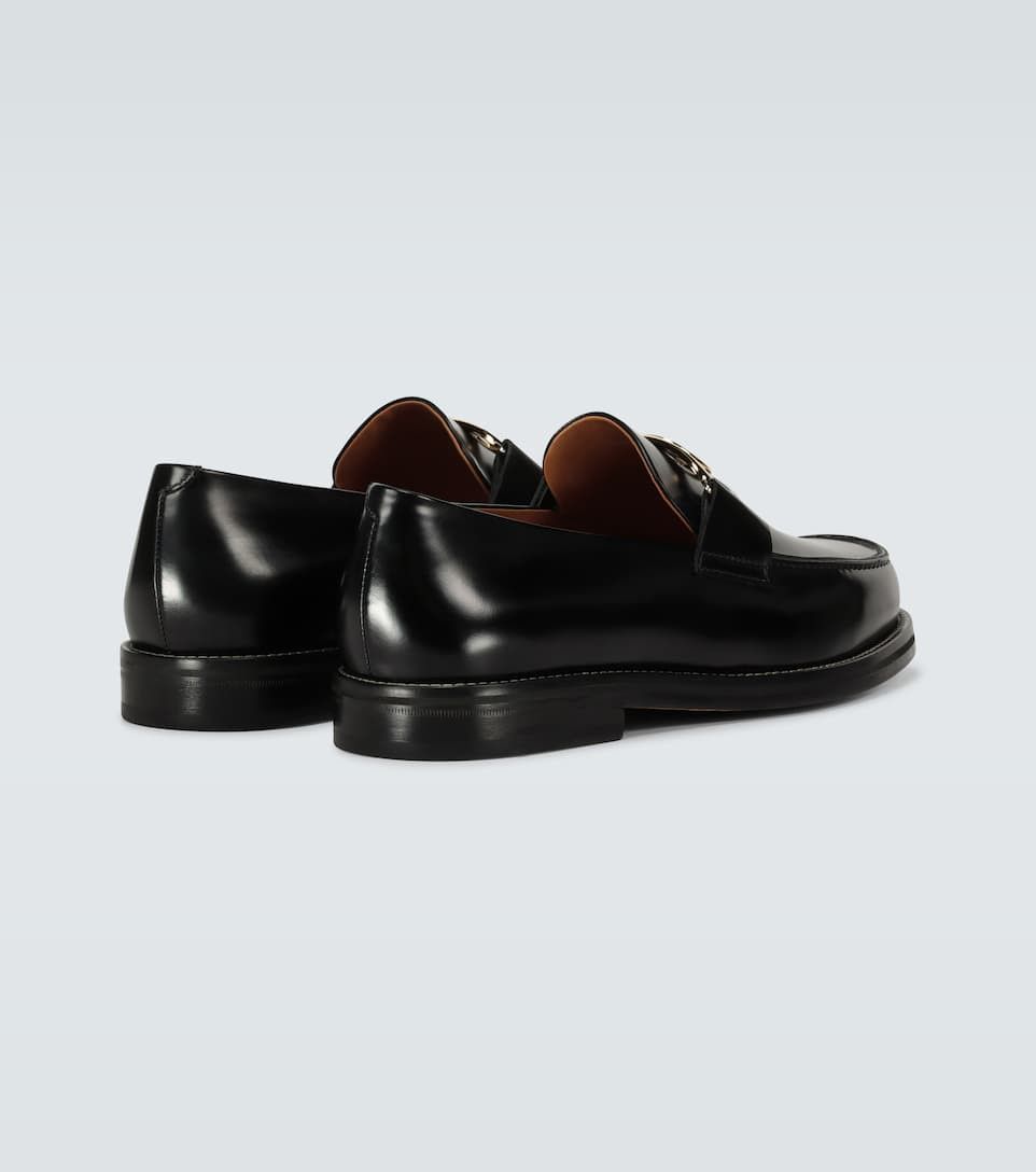 Lanvin BNWT AW20 LANVIN SWAN LOAFERS IN BRUSHED LEATHER 40 Size US 7 / EU 40 - 8 Thumbnail