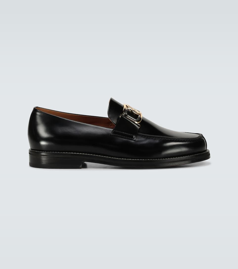 Lanvin BNWT AW20 LANVIN SWAN LOAFERS IN BRUSHED LEATHER 40 Size US 7 / EU 40 - 9 Thumbnail