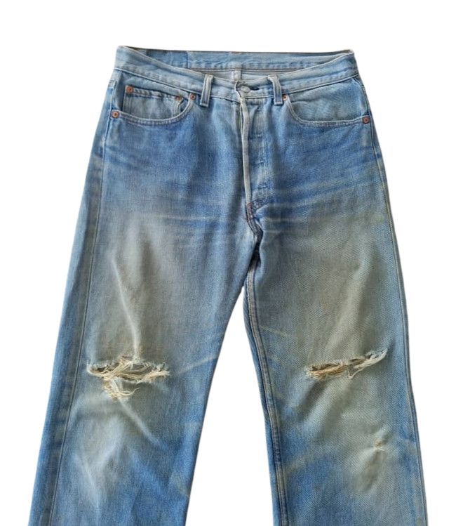 Levi's × Levi's Vintage Clothing Vintage 90's Levi's 501 Rusty Distressed Size US 32 / EU 48 - 3 Thumbnail