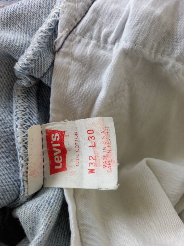 Levi's × Levi's Vintage Clothing Vintage 90's Levi's 501 Rusty Distressed Size US 32 / EU 48 - 14 Thumbnail
