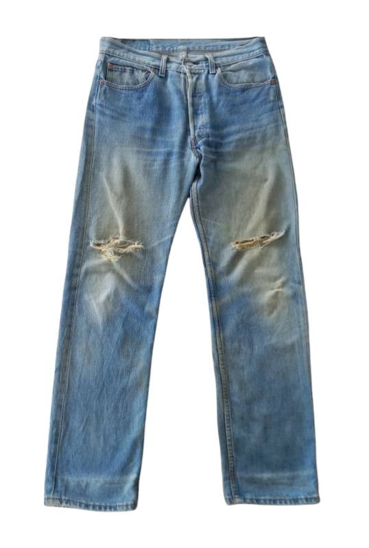 Vintage 90's Levi's 501 Rusty Distressed
