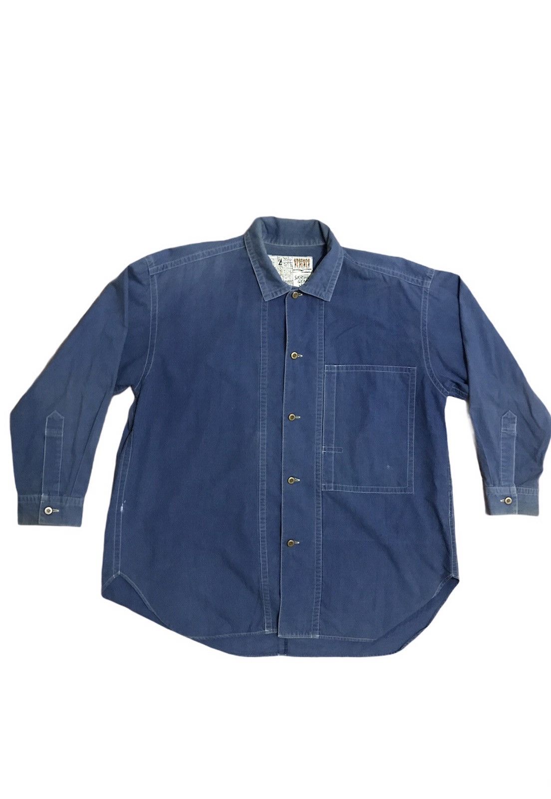 Hai Sporting Gear × Issey Miyake × Japanese Brand 🔥hai sporting gear by issey miyake button up Size US L / EU 52-54 / 3 - 3 Thumbnail
