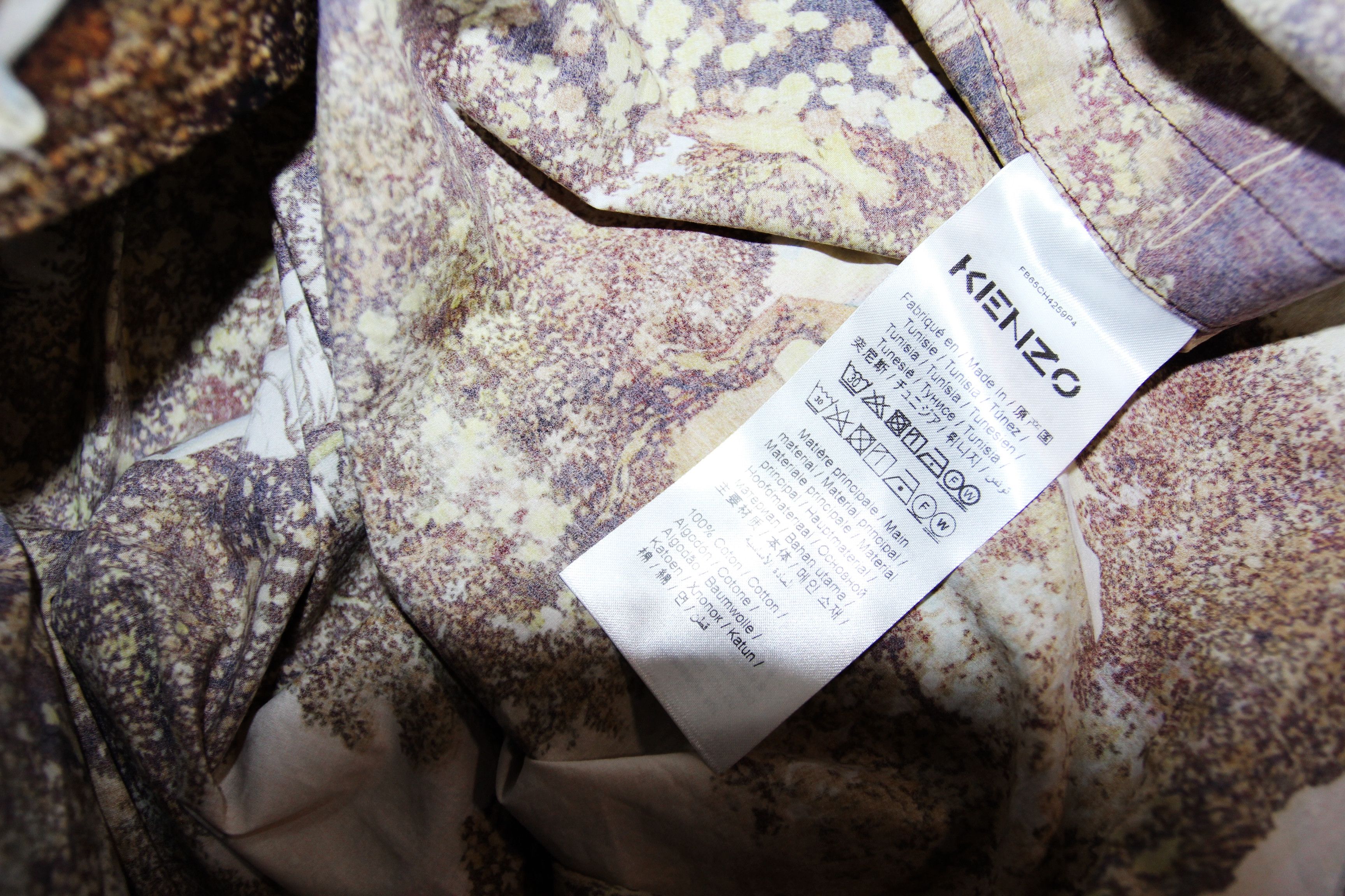 Kenzo BNWT AW21 KENZO "DREAMERS" PRINTED LONG CASUAL SHIRT S Size US S / EU 44-46 / 1 - 10 Thumbnail