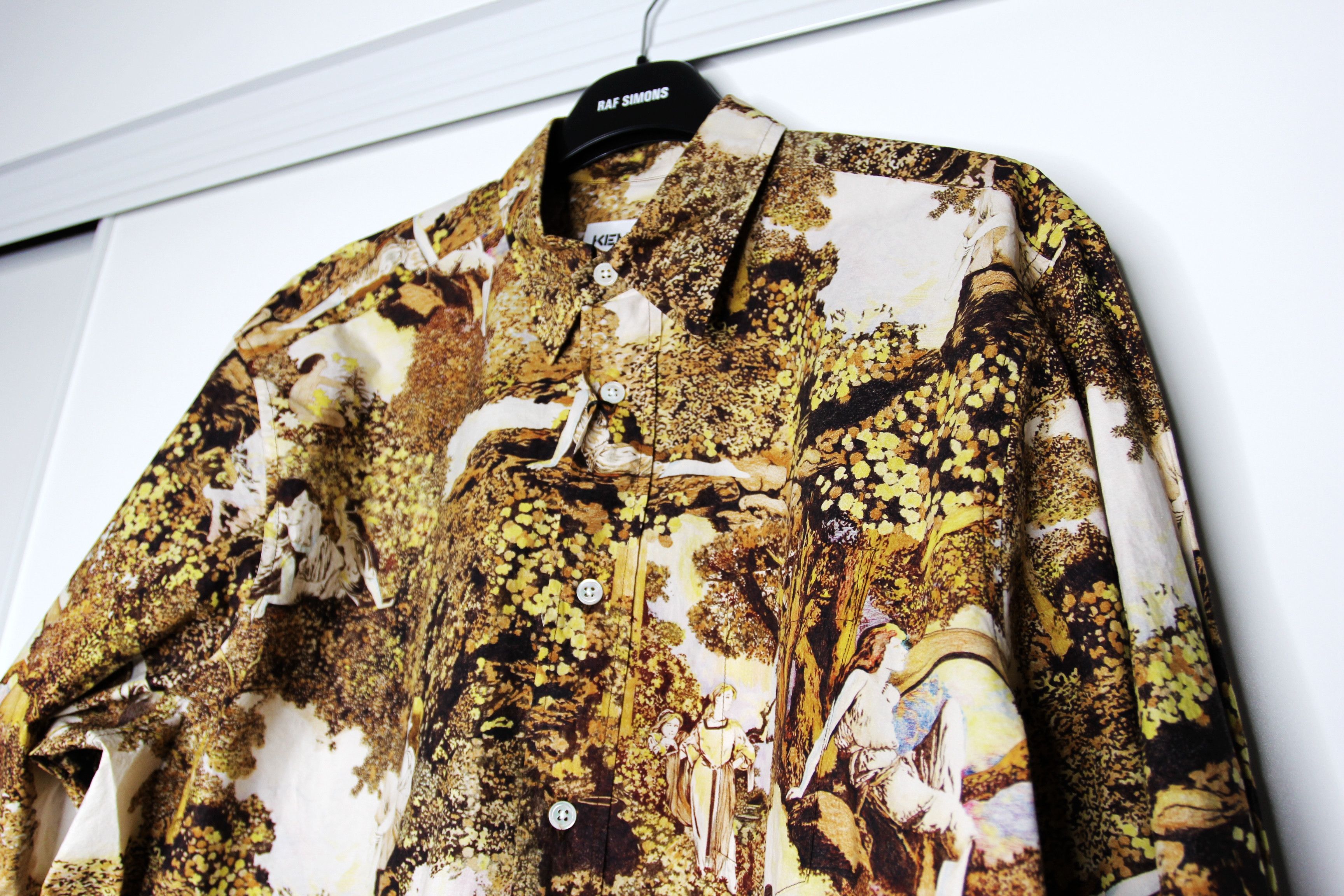 Kenzo BNWT AW21 KENZO "DREAMERS" PRINTED LONG CASUAL SHIRT S Size US S / EU 44-46 / 1 - 4 Thumbnail