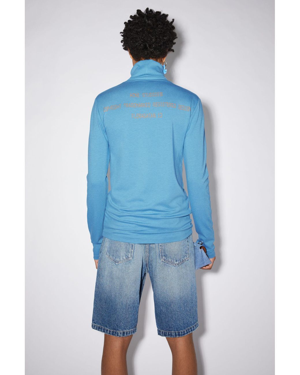 Acne Studios BNWT AW21 ACNE STUDIOS SYNTHETIC TURTLENECK TSHIRT XL Size US XL / EU 56 / 4 - 10 Thumbnail