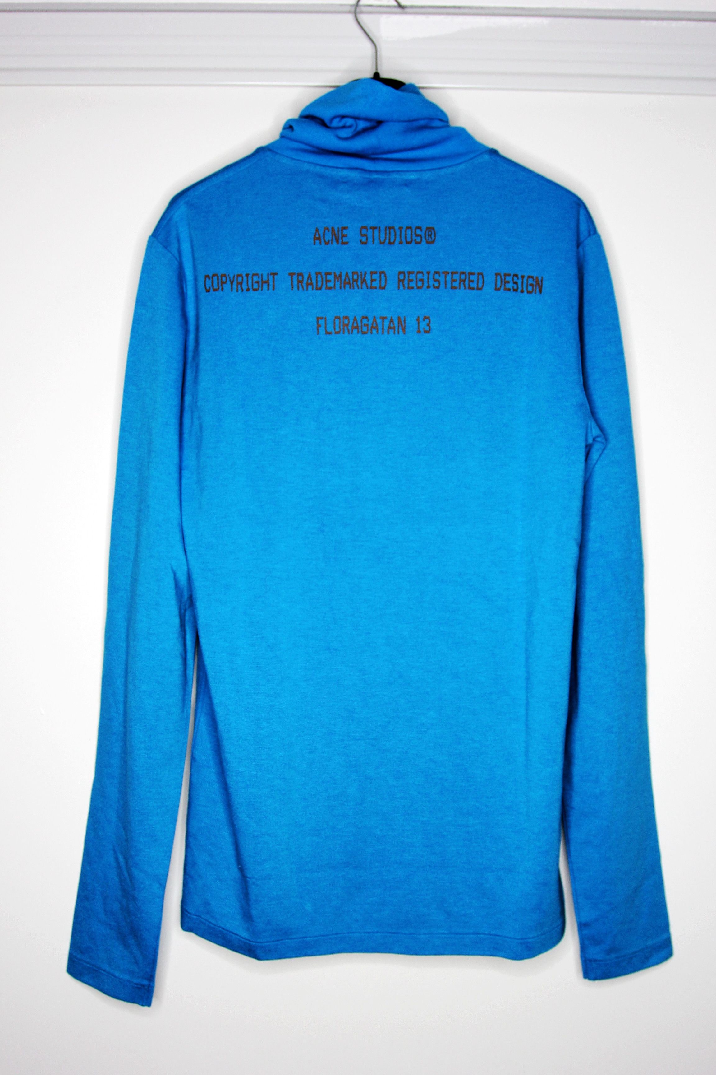 Acne Studios BNWT AW21 ACNE STUDIOS SYNTHETIC TURTLENECK TSHIRT XL Size US XL / EU 56 / 4 - 3 Thumbnail