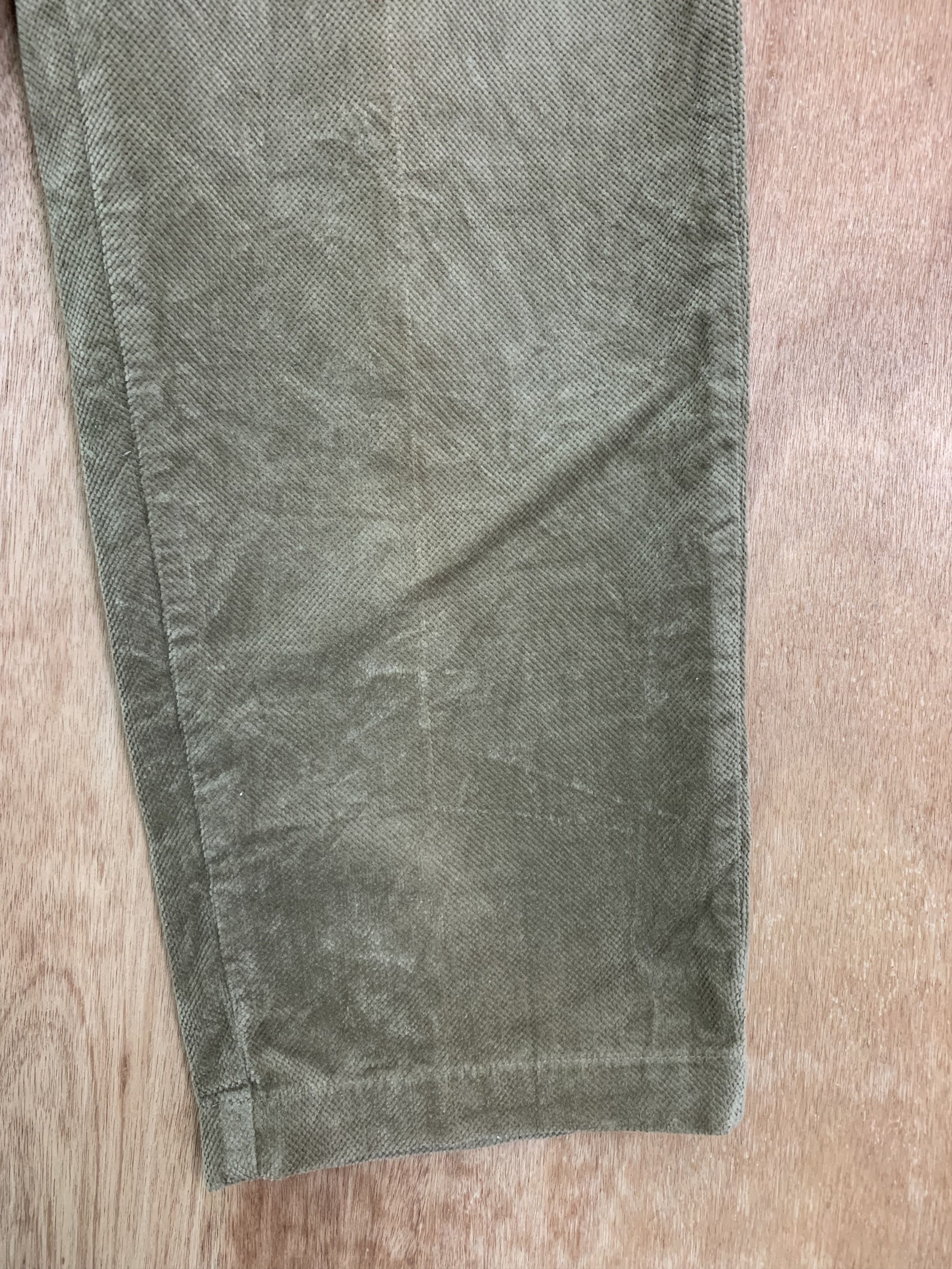 Levi's Conduroy Levis Workers Pants Brown Vintage Japanese Branded Size US 29 - 6 Thumbnail