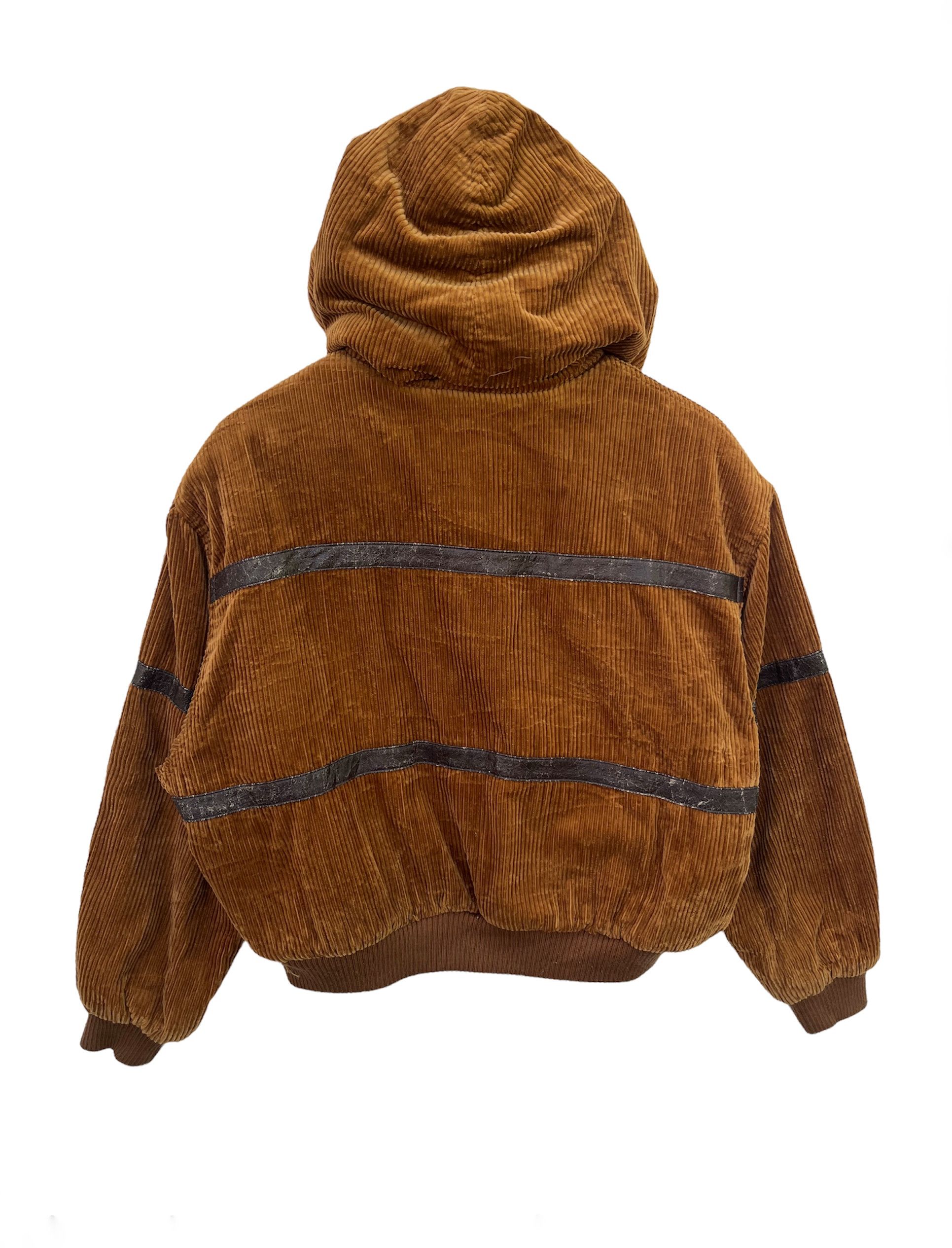 Express × Vintage Vintage Express Outfits Corduroy Sherpa Crop Jacket Size M / US 6-8 / IT 42-44 - 2 Thumbnail