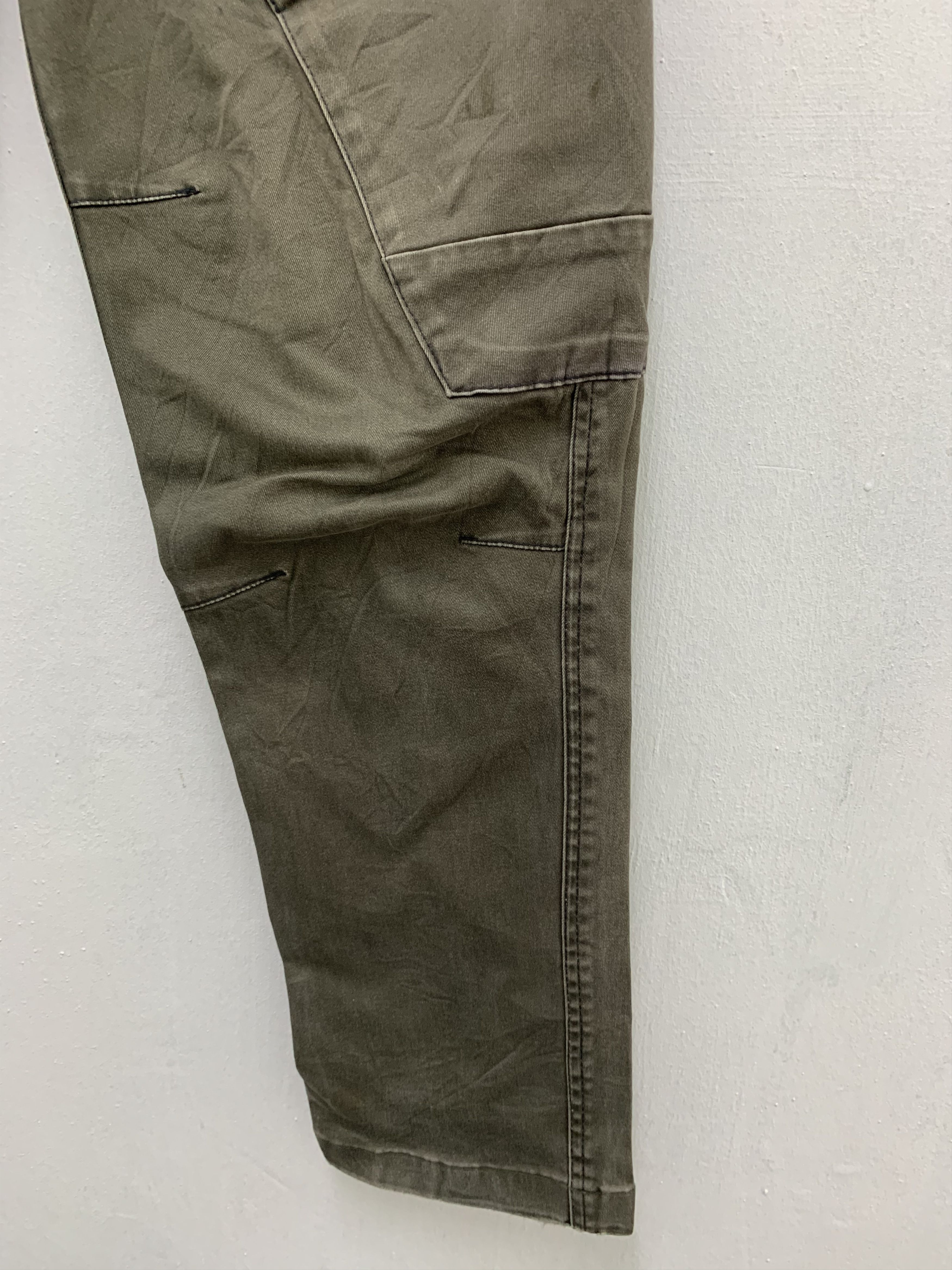 Japanese Brand Cargo Pants Genba Xebec Multipocket Utility Streetwear Size US 29 - 6 Thumbnail