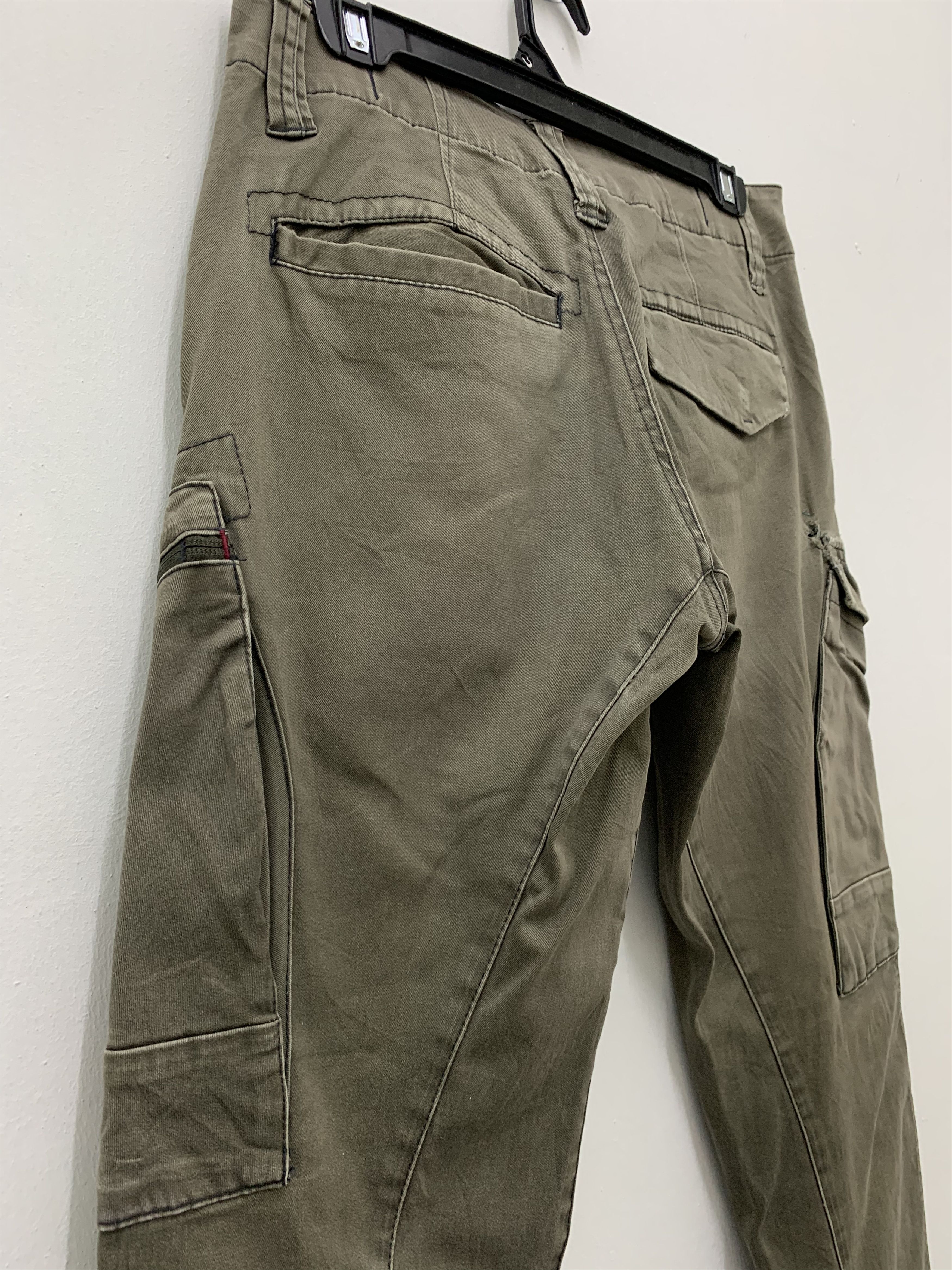 Japanese Brand Cargo Pants Genba Xebec Multipocket Utility Streetwear Size US 29 - 13 Thumbnail