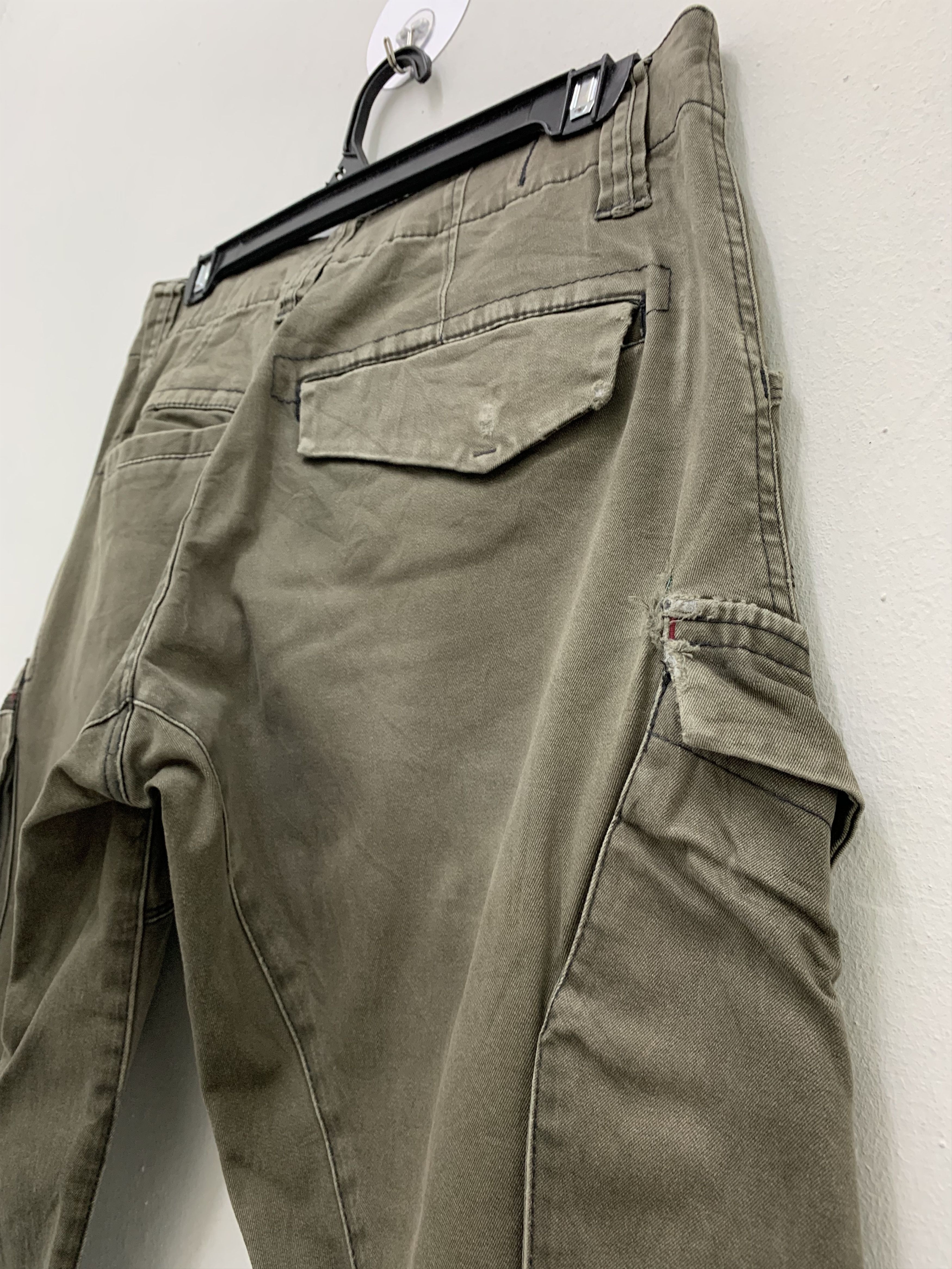 Japanese Brand Cargo Pants Genba Xebec Multipocket Utility Streetwear Size US 29 - 11 Thumbnail