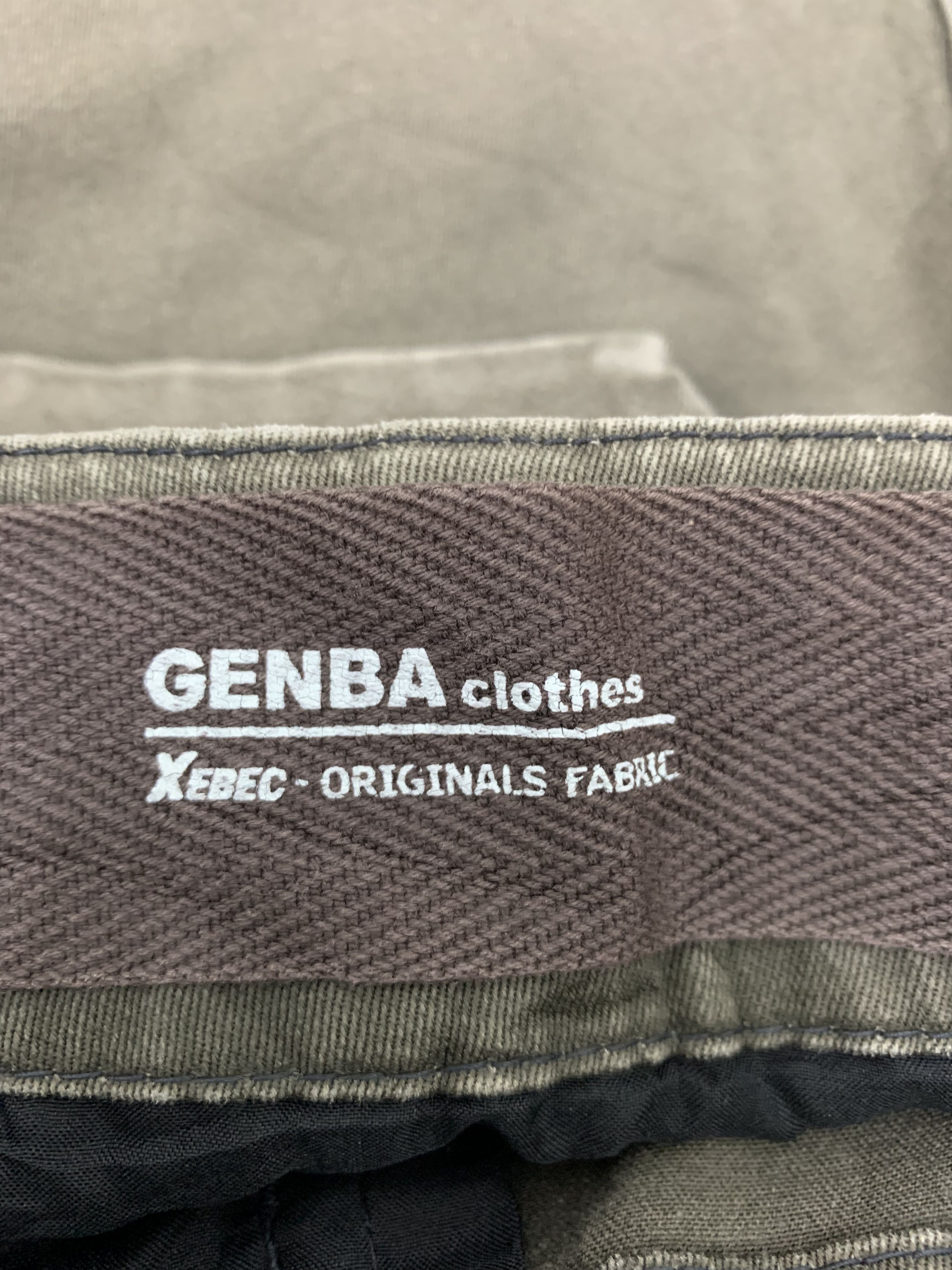 Japanese Brand Cargo Pants Genba Xebec Multipocket Utility Streetwear Size US 29 - 14 Thumbnail