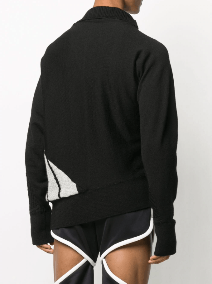 Y/Project BNWT AW20 Y/PROJECT GEOMETRIC INTARSIA WOOL SWEATER M Size US M / EU 48-50 / 2 - 17 Thumbnail