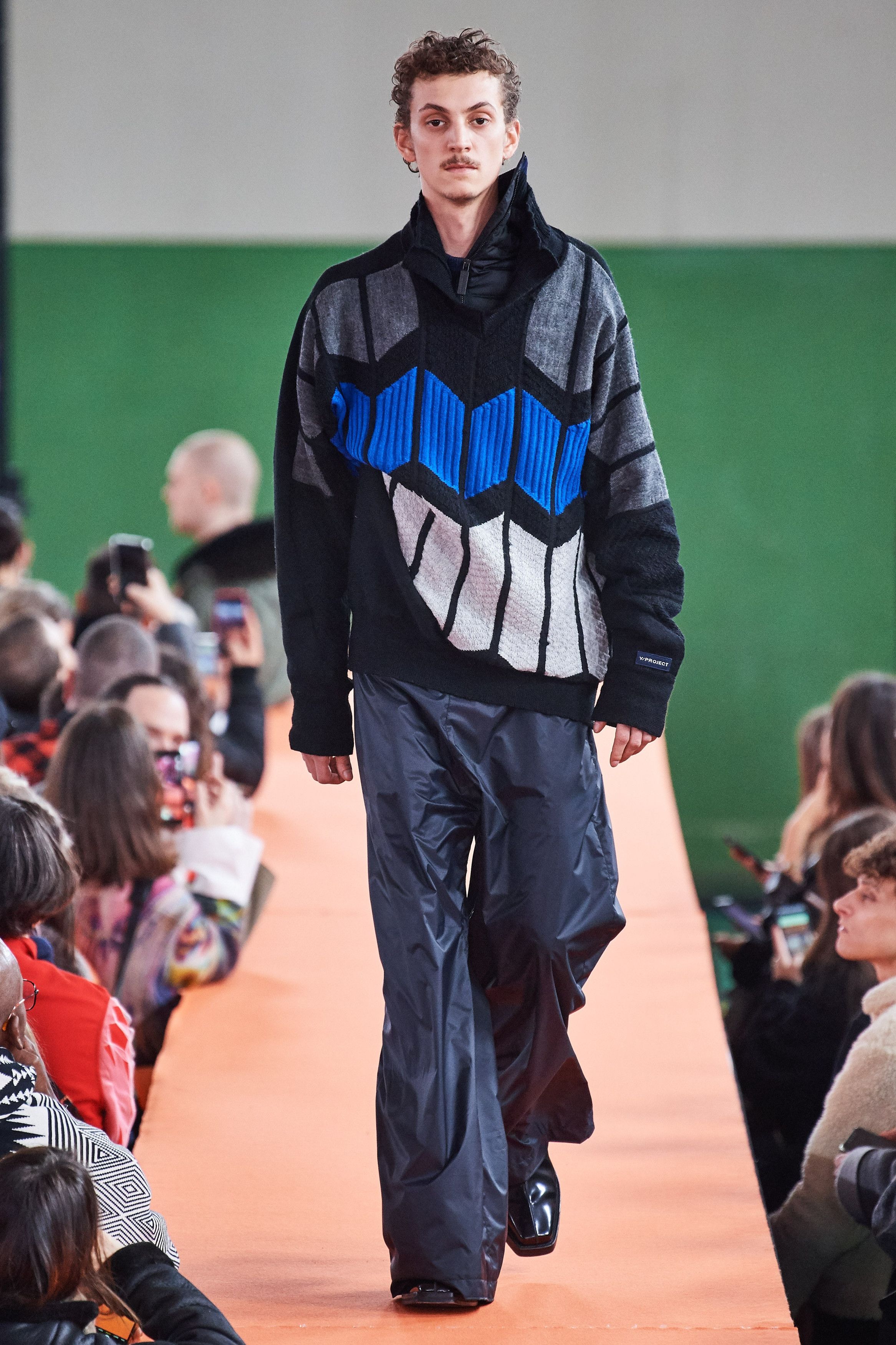 Y/Project BNWT AW20 Y/PROJECT GEOMETRIC INTARSIA WOOL SWEATER M Size US M / EU 48-50 / 2 - 19 Thumbnail