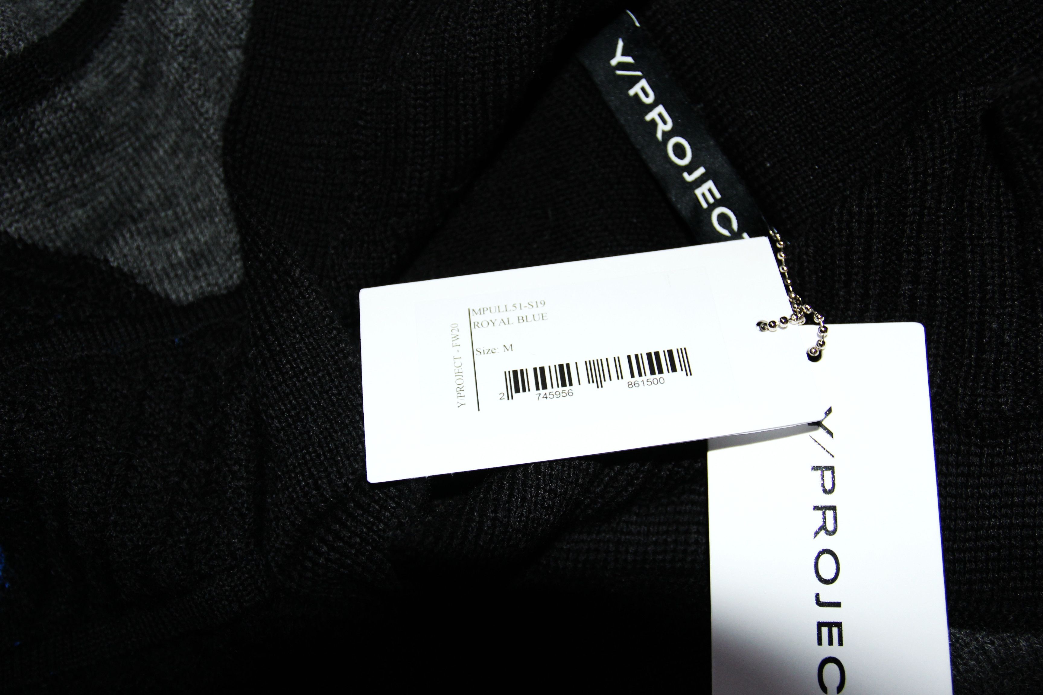 Y/Project BNWT AW20 Y/PROJECT GEOMETRIC INTARSIA WOOL SWEATER M Size US M / EU 48-50 / 2 - 11 Thumbnail
