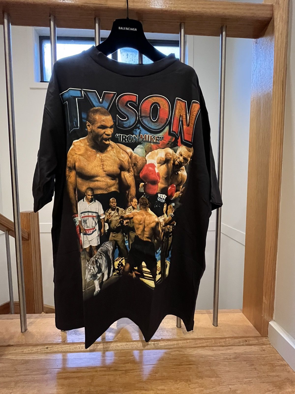 Marino Morwood Mike Tyson top T shirt