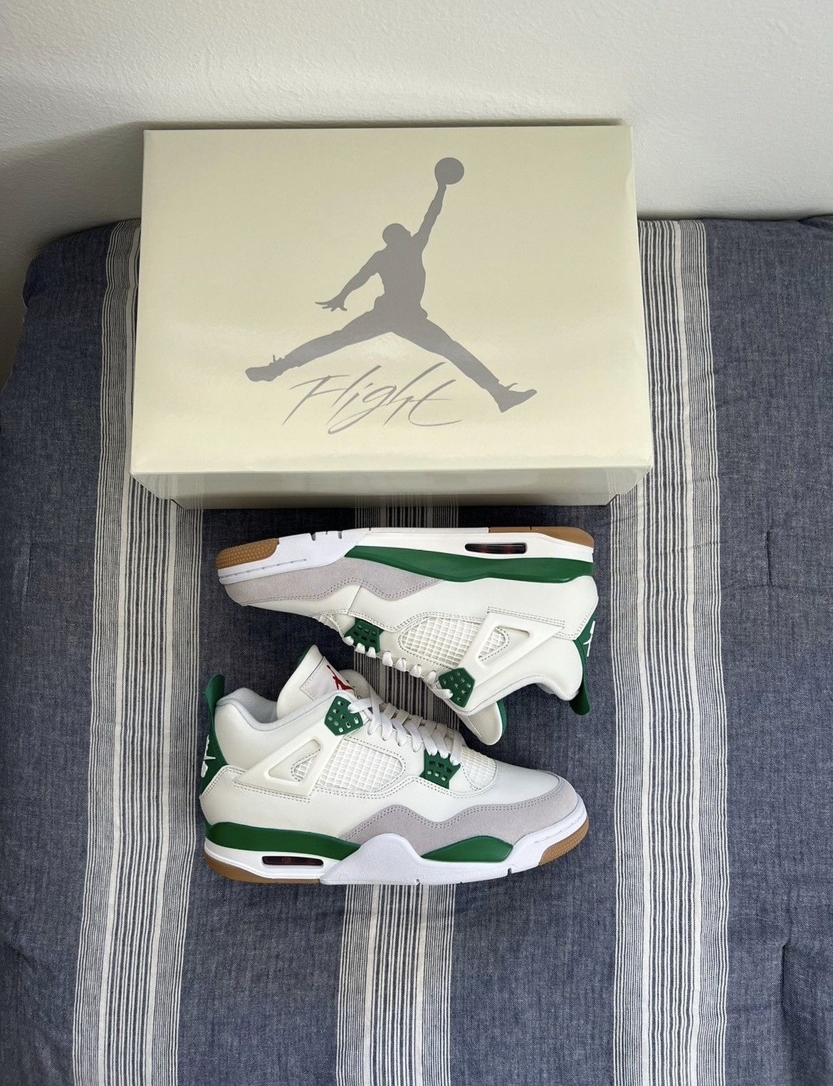 Air jordan 4 retro clearance classic green