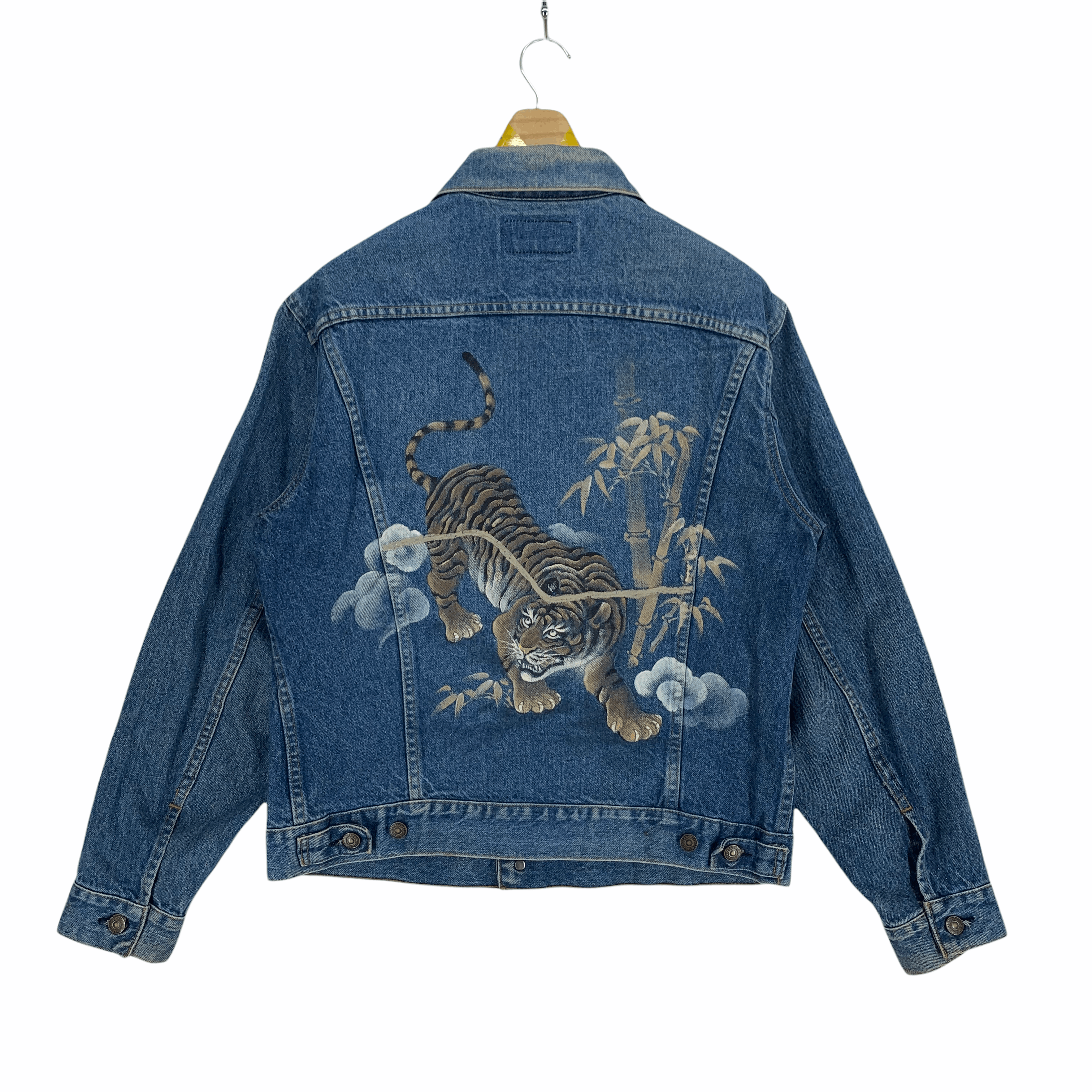 Levi's Levis Chino Tiger Printed Denim Jackets #3233-61 Size US M / EU 48-50 / 2 - 1 Thumbnail