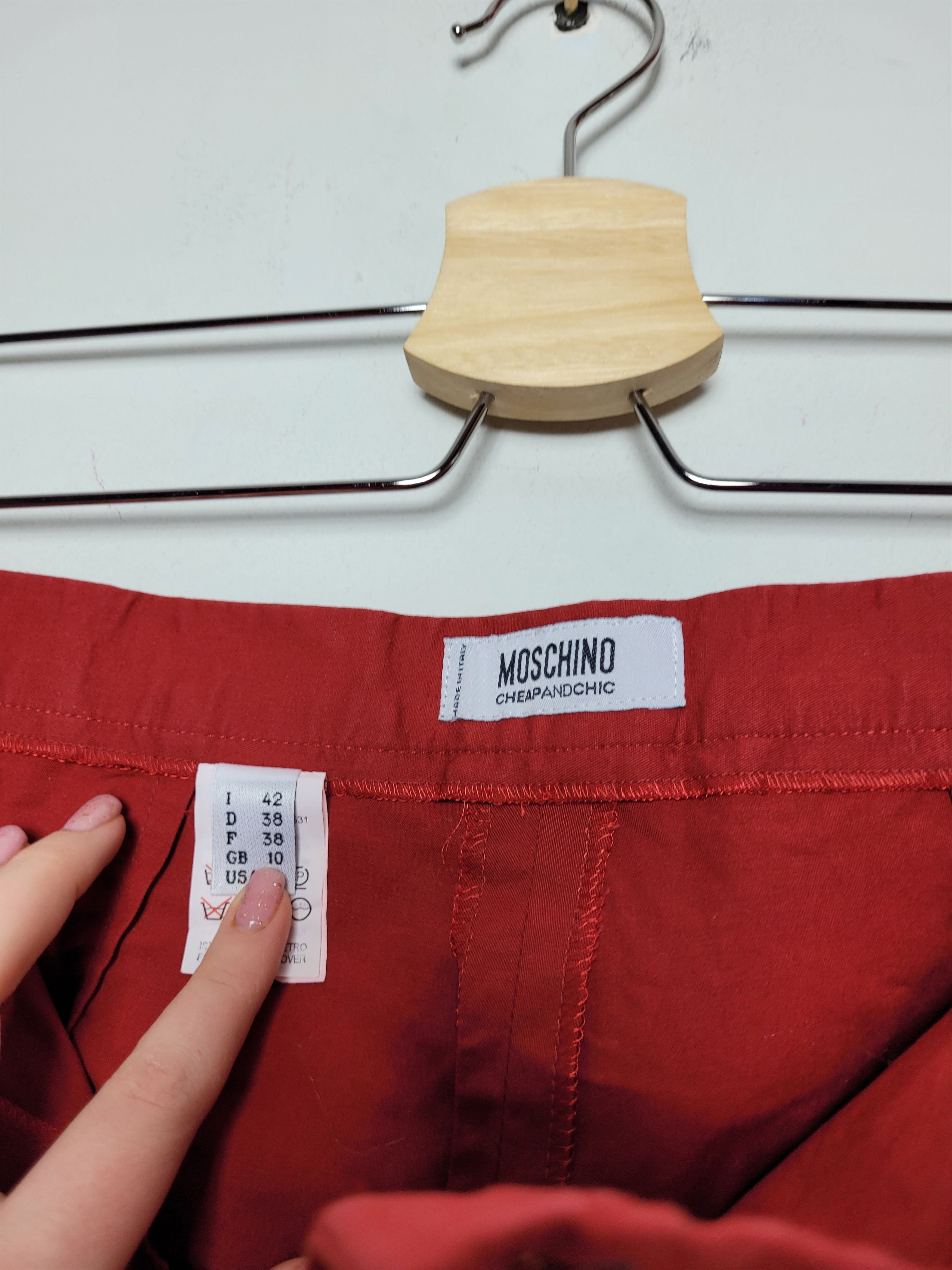 Designer × Moschino MOSCHINO Flared Pants Size US 26 / EU 42 - 4 Thumbnail