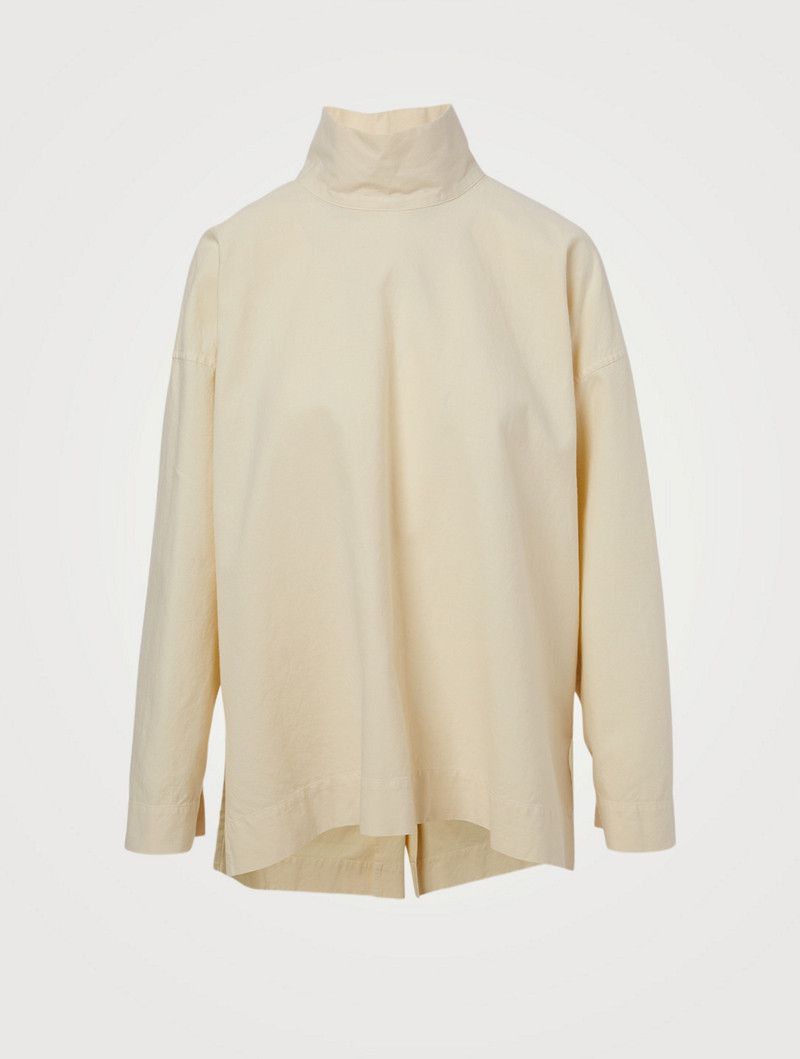 Issey Miyake BNWT SS21 ISSEY MIYAKE BOILED COTTON AND LINEN SHIRT 2 Size US M / EU 48-50 / 2 - 1 Thumbnail