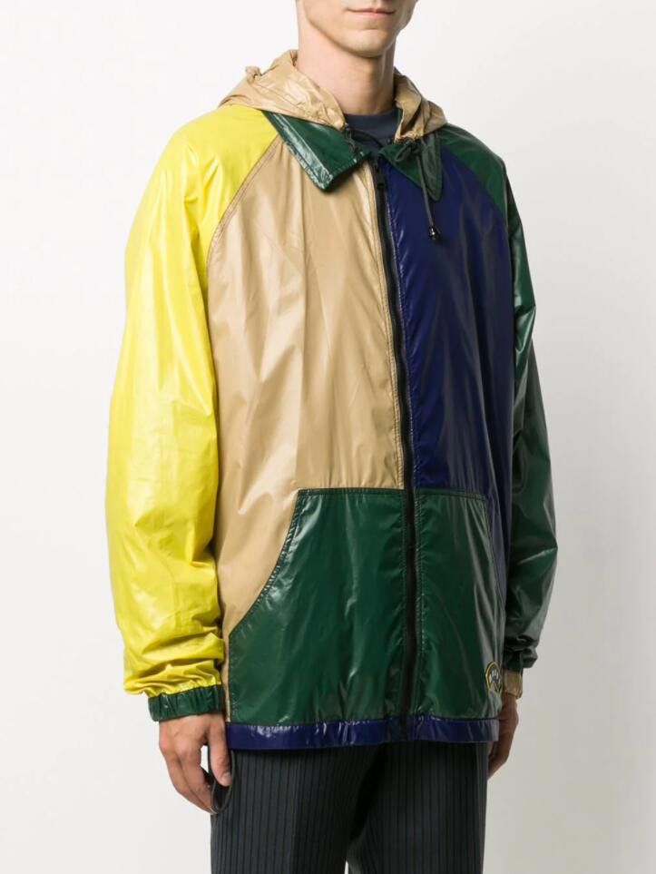BNWT SS21 MARNI COLOR BLOCK HOODED JACKET 50