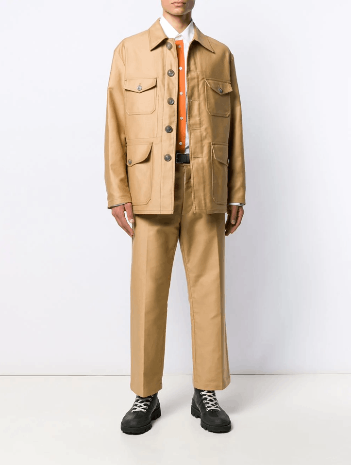 Marni BNWT SS20 MARNI BOXY FIT MILITARY JACKET 48 Size US M / EU 48-50 / 2 - 15 Thumbnail