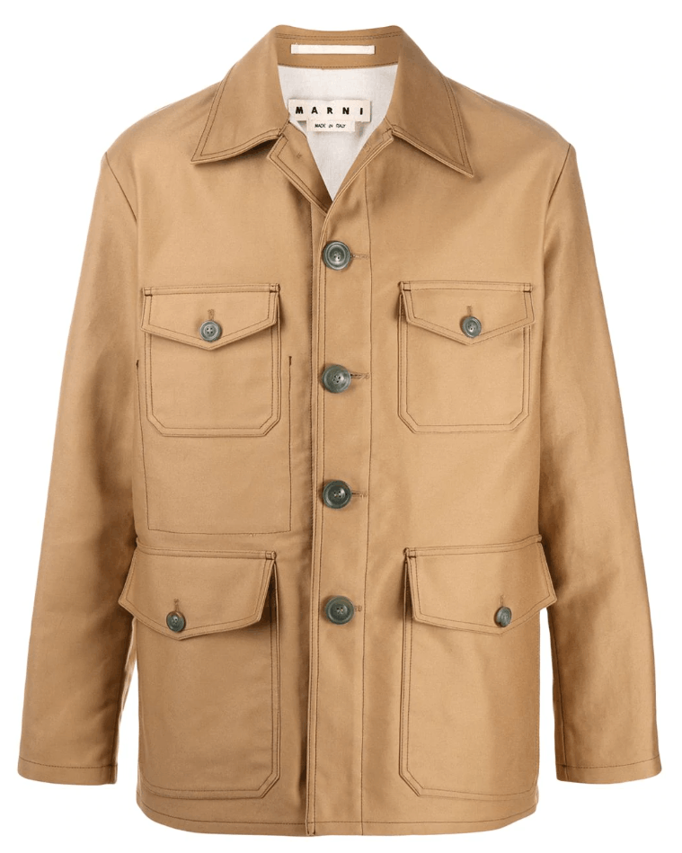 Marni BNWT SS20 MARNI BOXY FIT MILITARY JACKET 48 Size US M / EU 48-50 / 2 - 10 Thumbnail