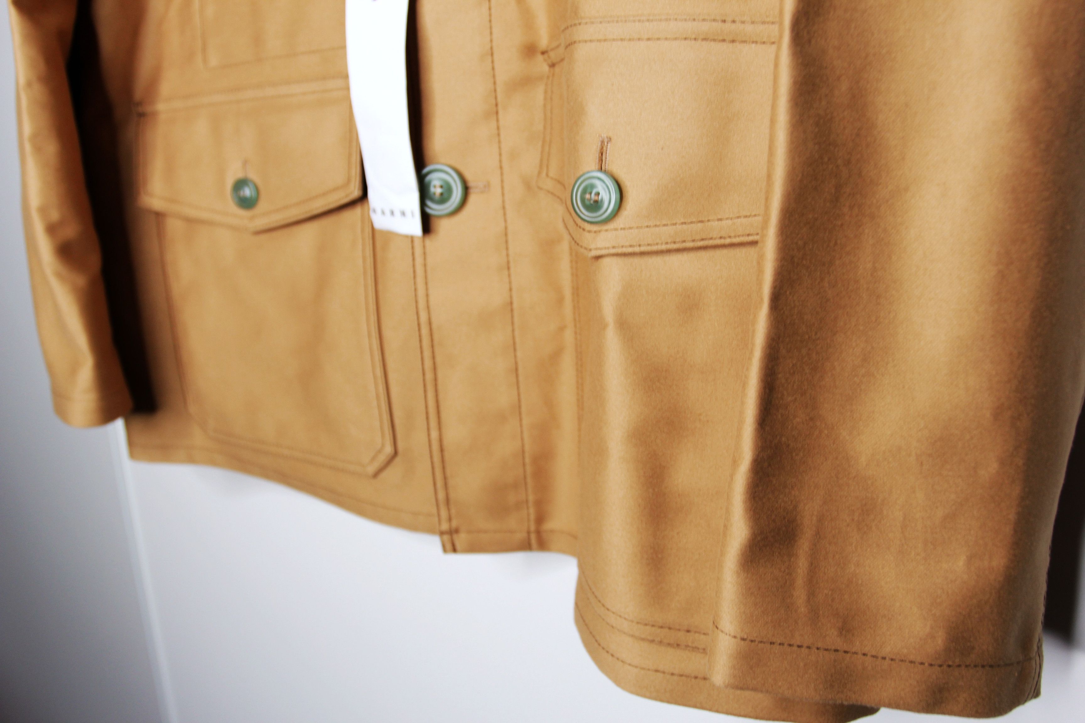 Marni BNWT SS20 MARNI BOXY FIT MILITARY JACKET 48 Size US M / EU 48-50 / 2 - 6 Thumbnail