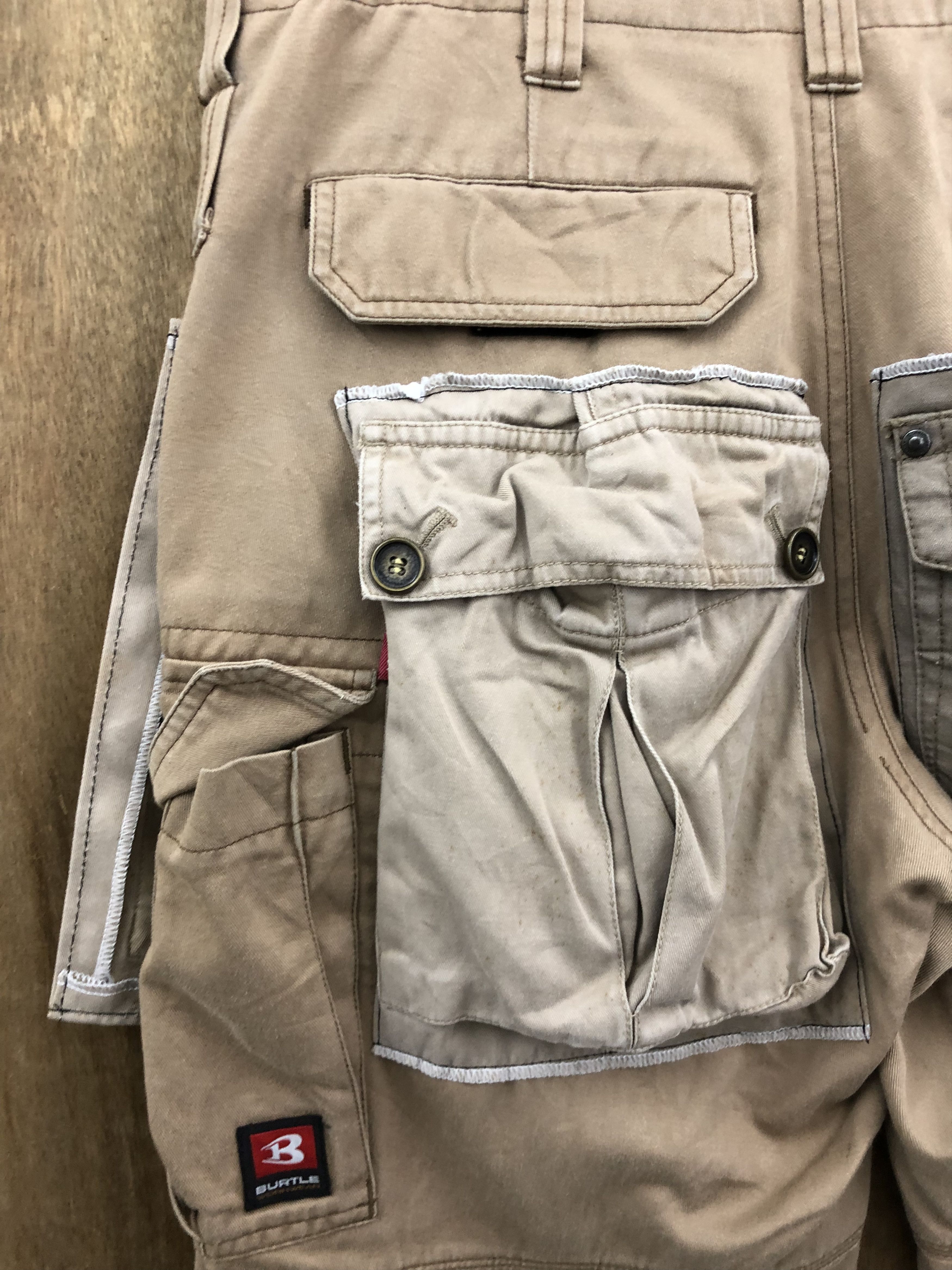 Japanese Brand DL Reworked13 Pockets Cargo Pants Patchwork Pants #A969 Size US 30 / EU 46 - 10 Thumbnail