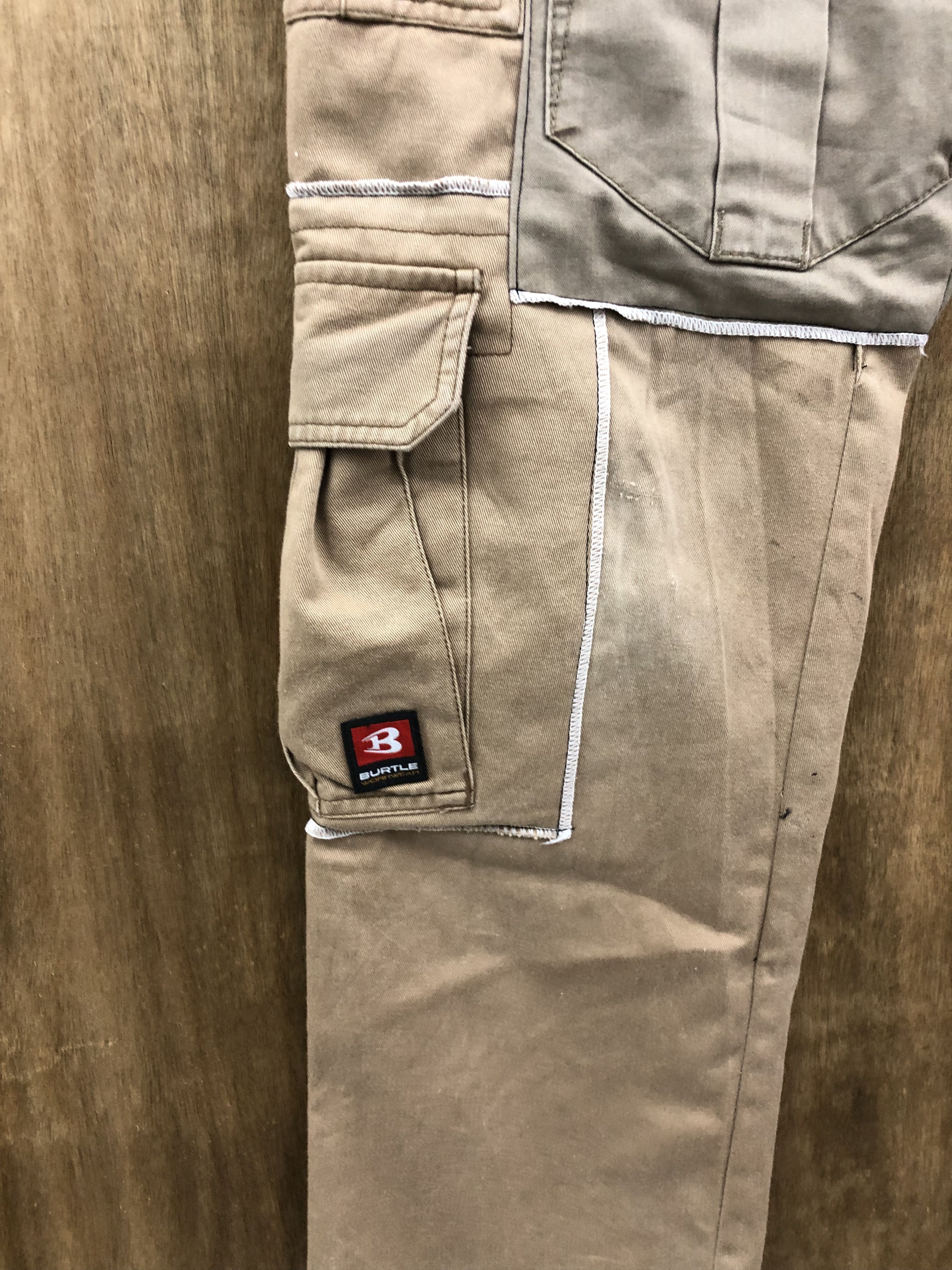 Japanese Brand DL Reworked13 Pockets Cargo Pants Patchwork Pants #A969 Size US 30 / EU 46 - 7 Thumbnail
