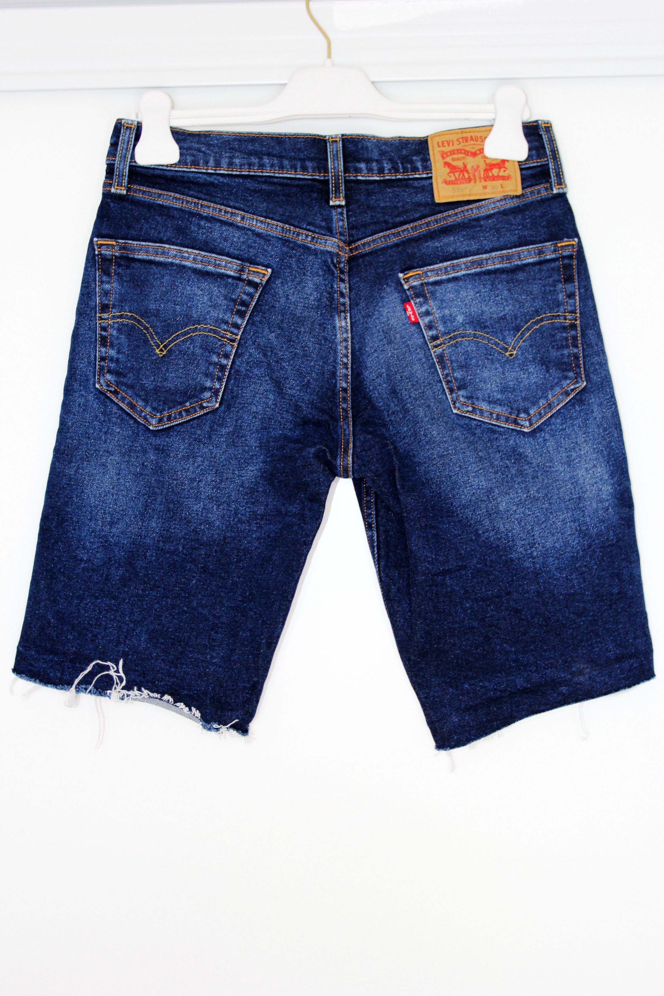 Levi's BNWT SS21 LEVI'S 511 SLIM CUT OFF DENIM SHORTS 30 Size US 30 / EU 46 - 3 Thumbnail