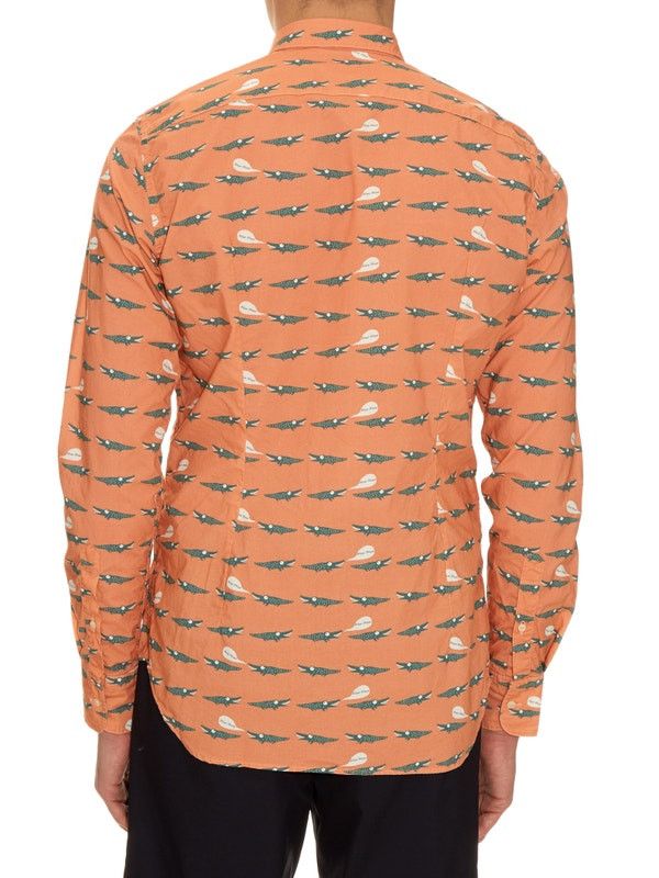 Bevilacqua BNWT SS16 BEVILACQUA DAVID CLUB CROCODILE PRINT SHIRT XL Size US XL / EU 56 / 4 - 13 Thumbnail