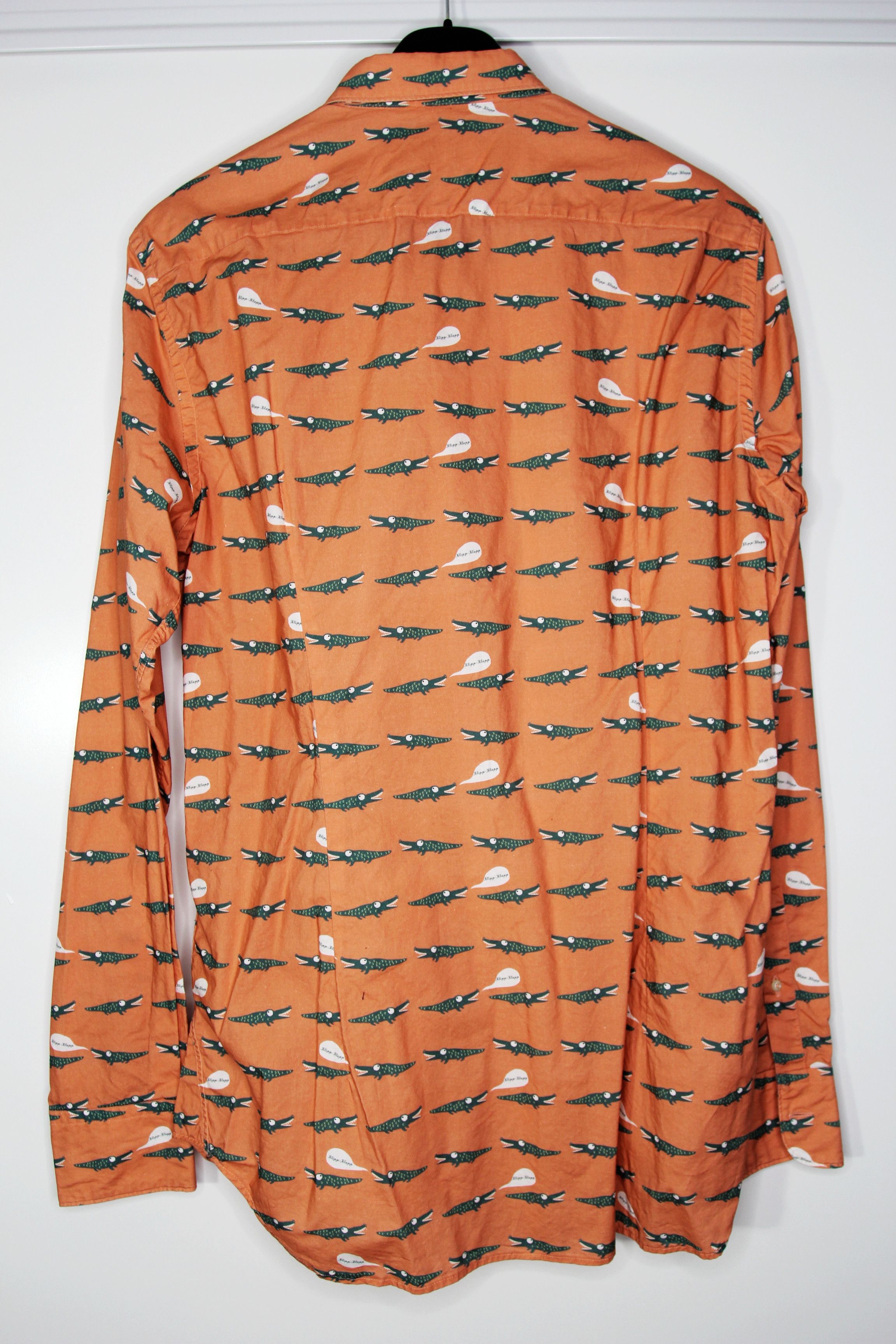 Bevilacqua BNWT SS16 BEVILACQUA DAVID CLUB CROCODILE PRINT SHIRT XL Size US XL / EU 56 / 4 - 3 Thumbnail