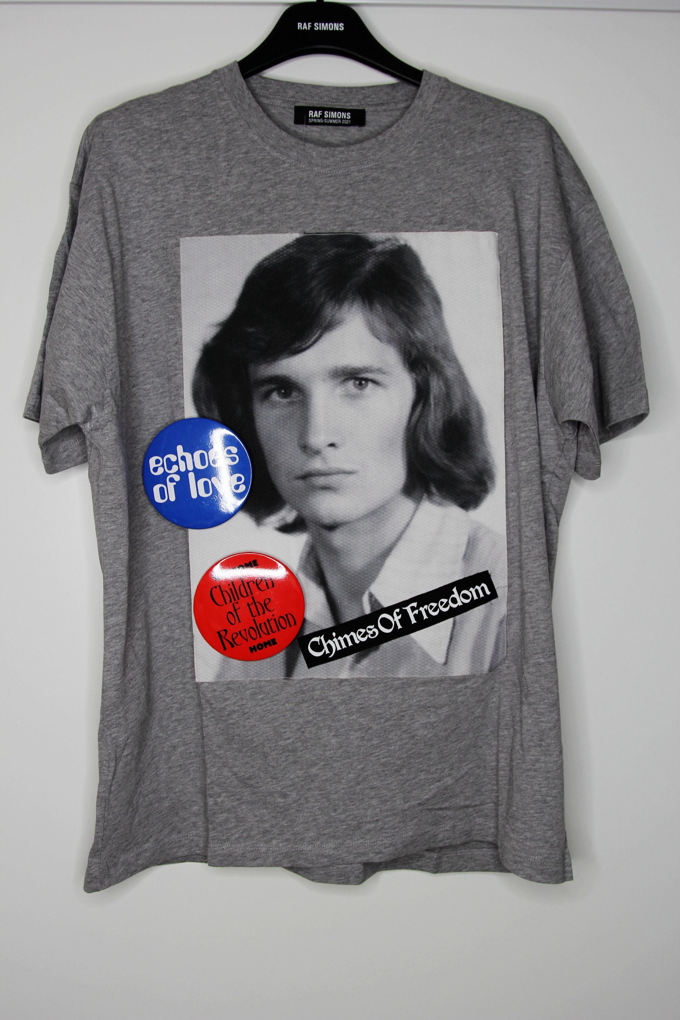 Raf Simons BNWT SS21 RAF SIMONS CHIMES OF FREEDOM TSHIRT S Size US S / EU 44-46 / 1 - 2 Thumbnail