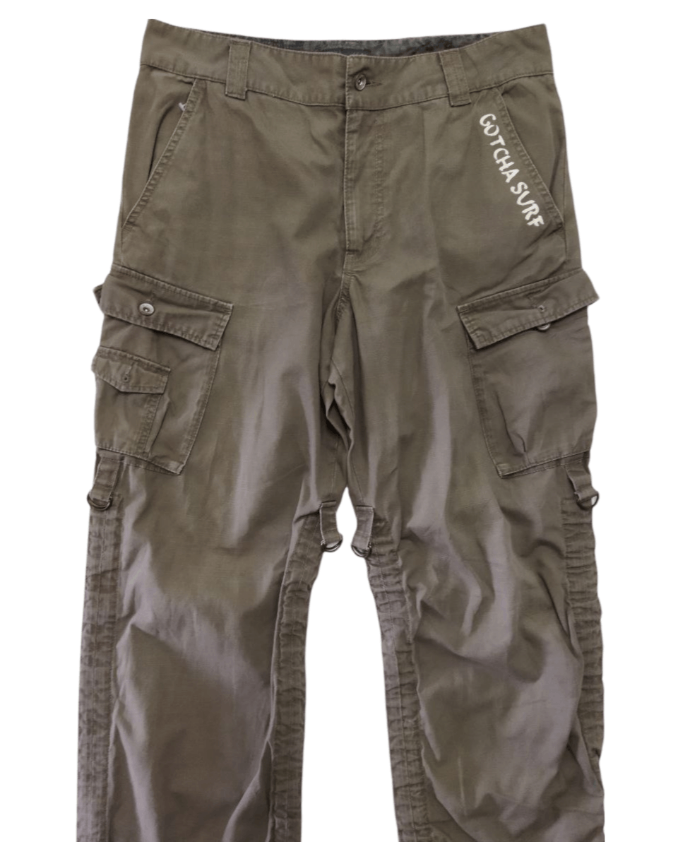 Gotcha Gotcha Surf Multipocket Bondage Pants Size US 35 - 4 Thumbnail