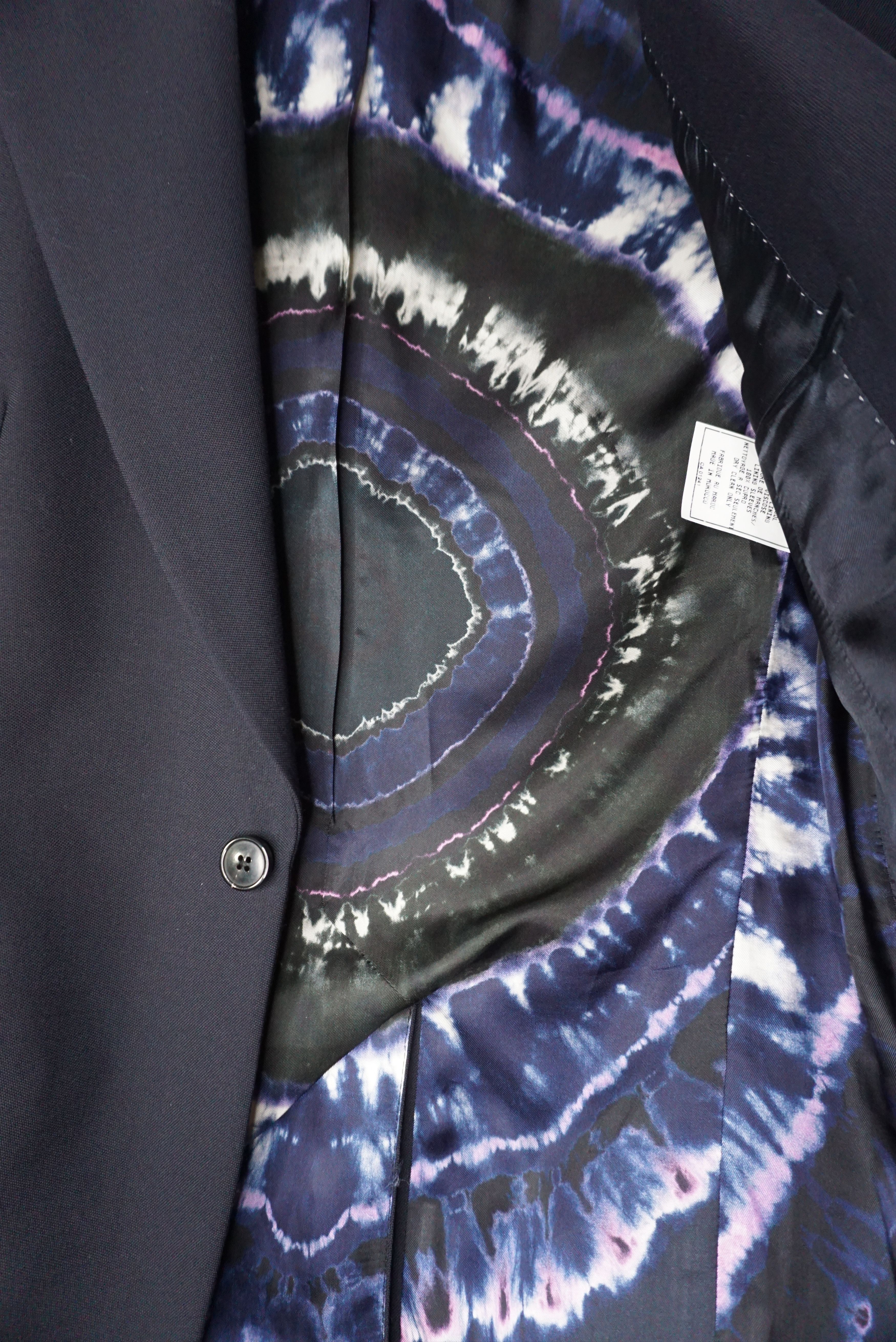 Dries Van Noten BNWT AW19 DRIES VAN NOTEN BORRIS NAVY JACKET 50 Size US M / EU 48-50 / 2 - 7 Thumbnail