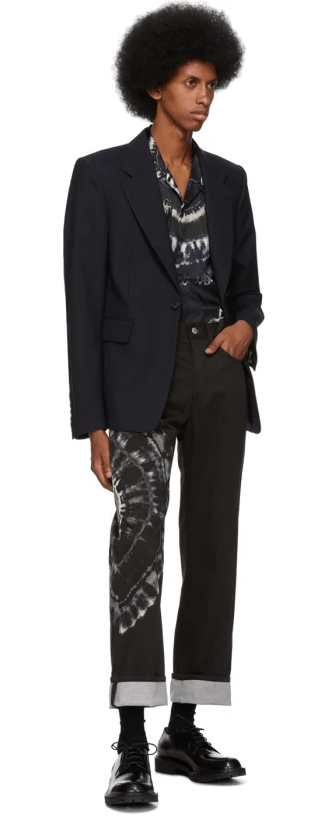 Dries Van Noten BNWT AW19 DRIES VAN NOTEN BORRIS NAVY JACKET 50 Size US M / EU 48-50 / 2 - 11 Thumbnail