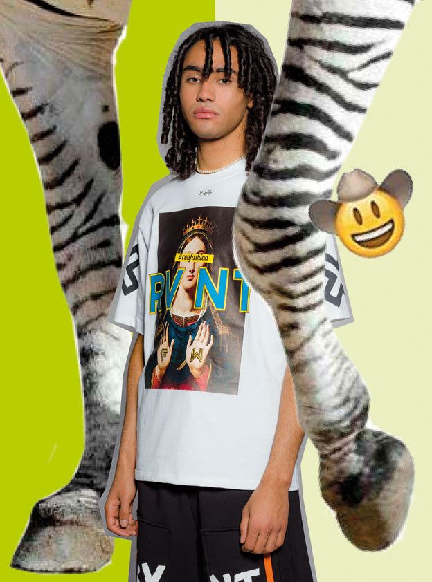 Other BNWT AW21 REVENANT RVNT "CONFASHION" TSHIRT L Size US L / EU 52-54 / 3 - 1 Thumbnail