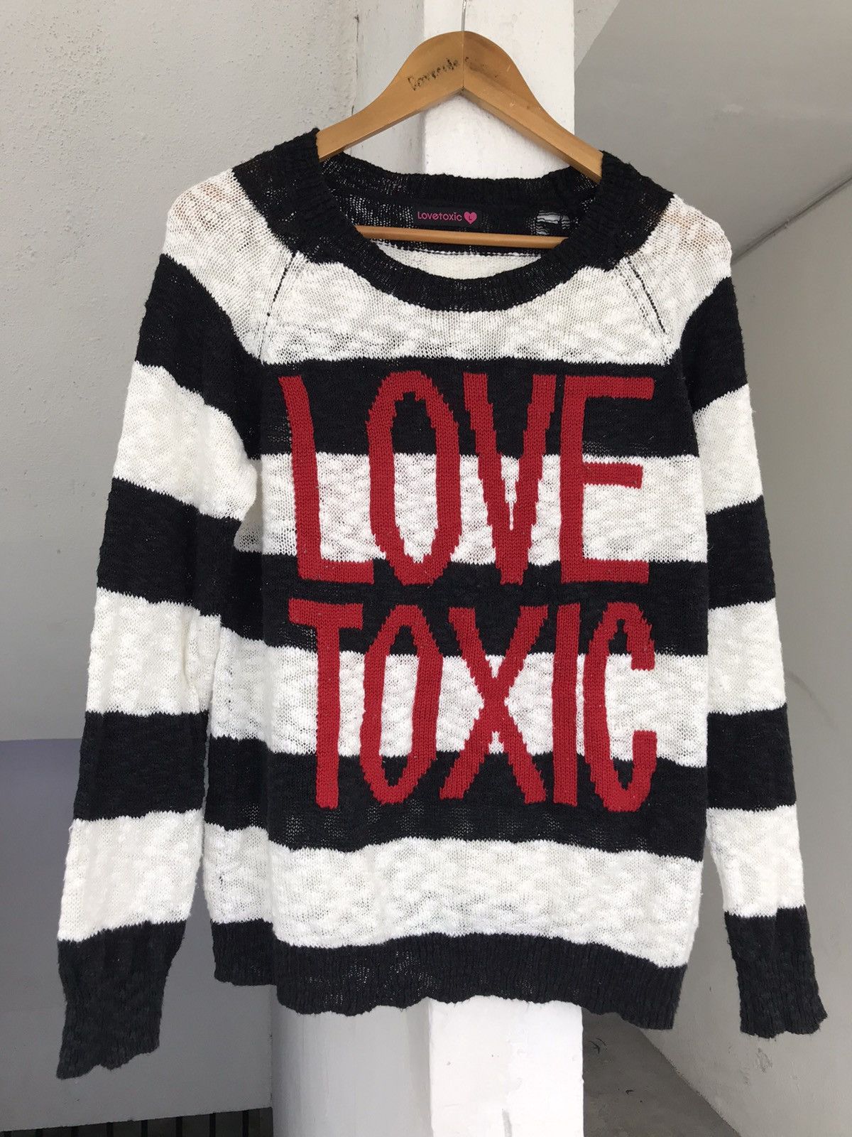 20471120 Vintage Love Toxic Knitwear A5 Size US M / EU 48-50 / 2 - 2 Thumbnail