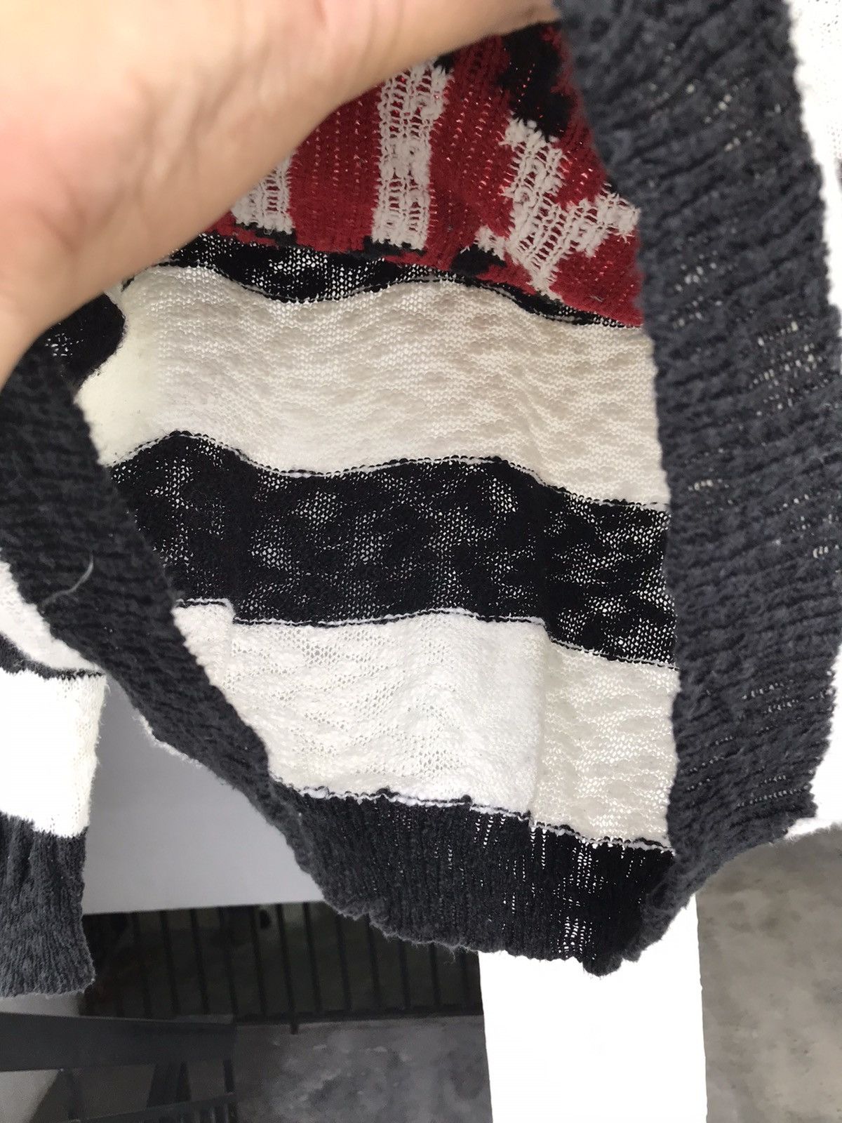 20471120 Vintage Love Toxic Knitwear A5 Size US M / EU 48-50 / 2 - 7 Thumbnail