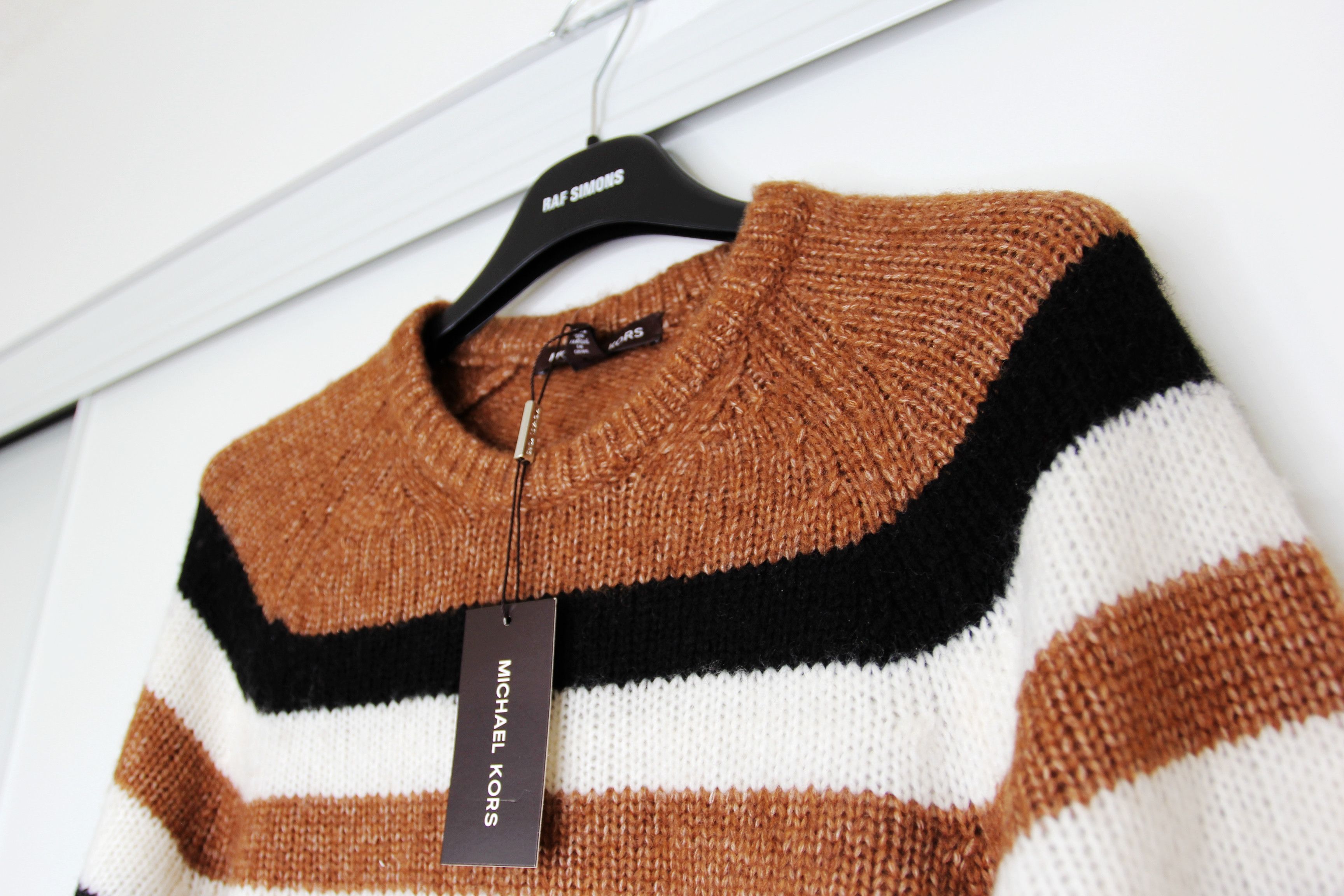 Michael Kors BNWT AW20 MICHAEL KORS STRIPED SWEATER XL Size US XL / EU 56 / 4 - 4 Thumbnail