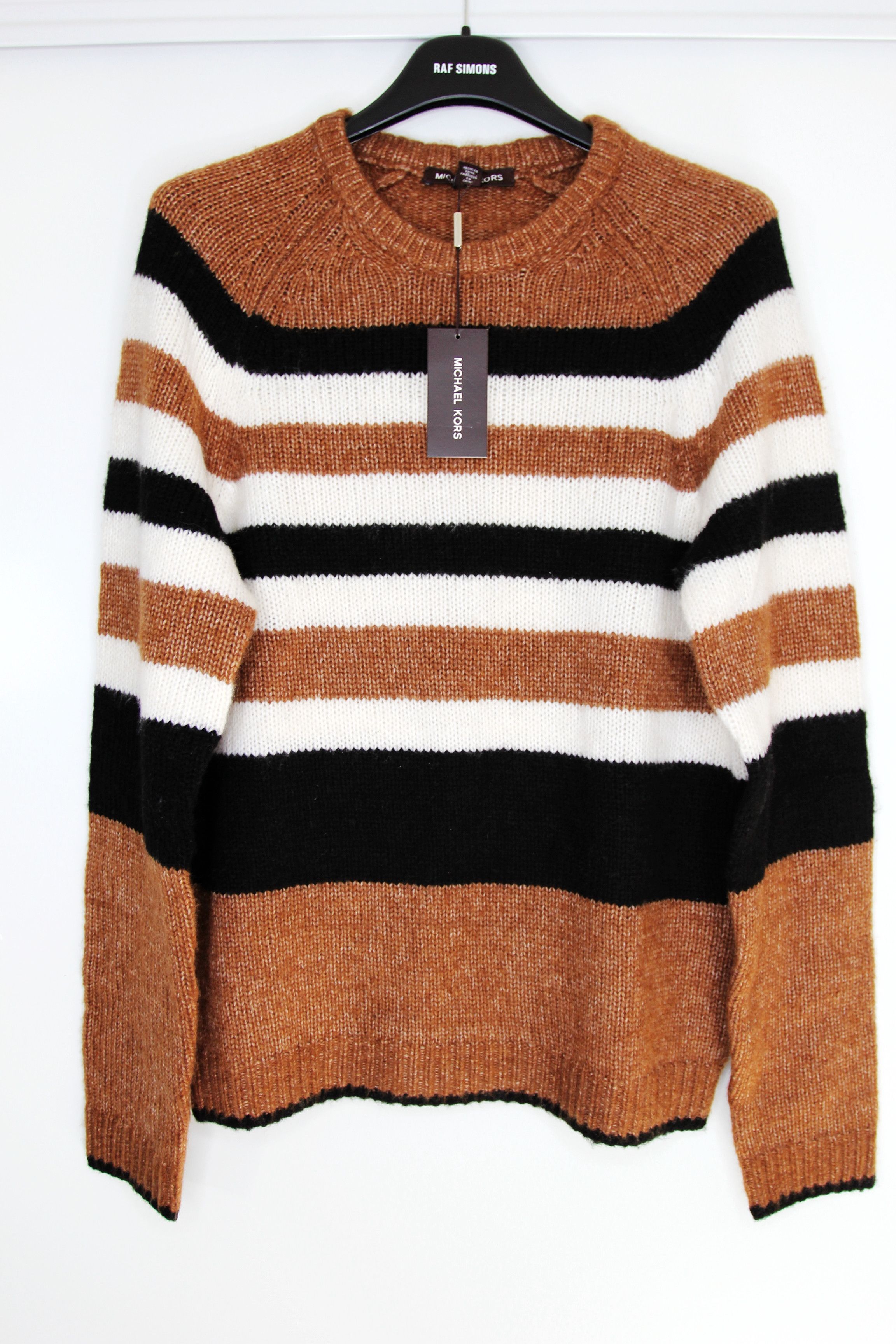 Michael Kors BNWT AW20 MICHAEL KORS STRIPED SWEATER XL Size US XL / EU 56 / 4 - 2 Thumbnail