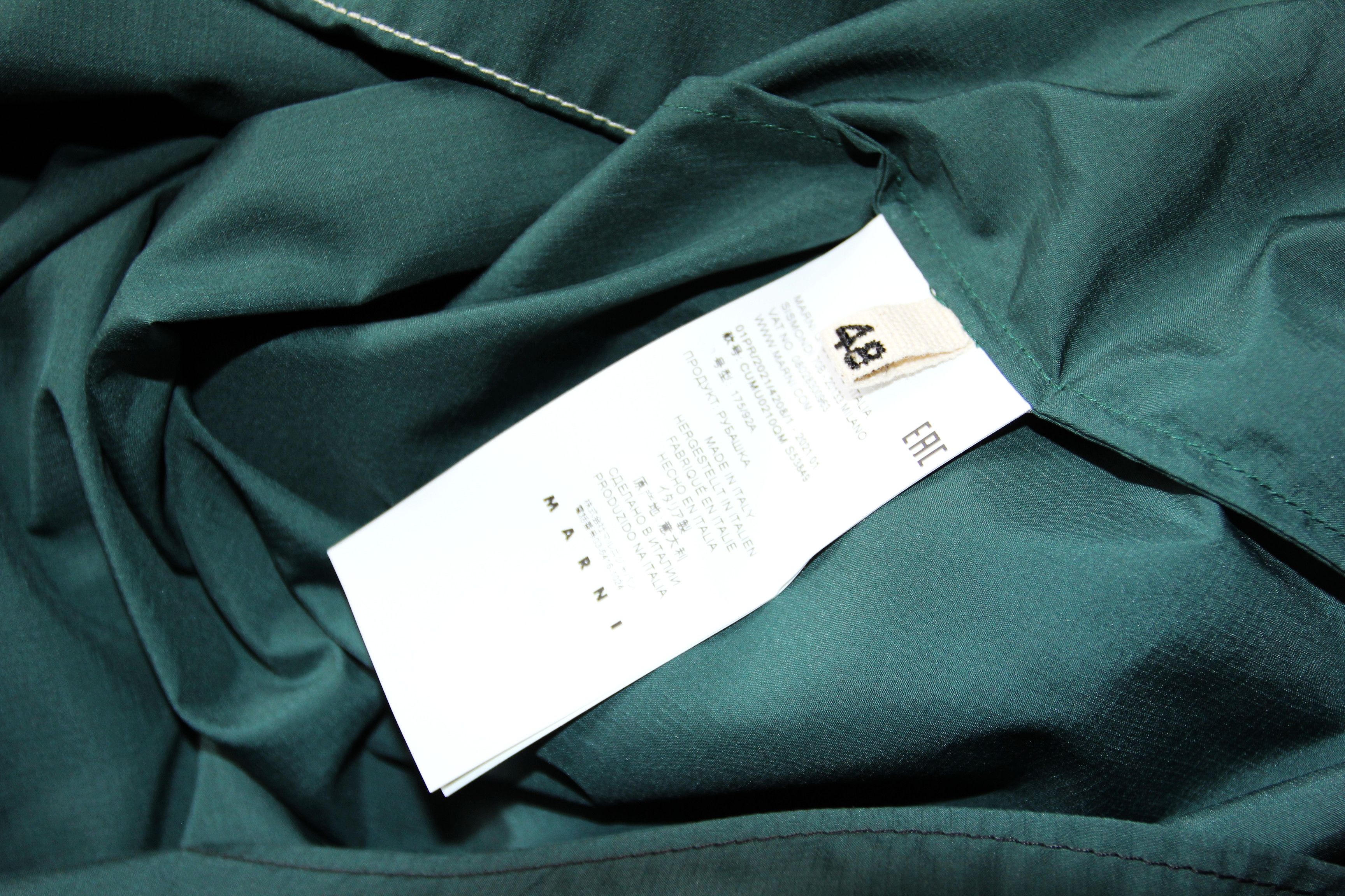 Marni BNWT SS21 MARNI TRICOLOR ANORAK HOODIE 48 Size US M / EU 48-50 / 2 - 9 Thumbnail